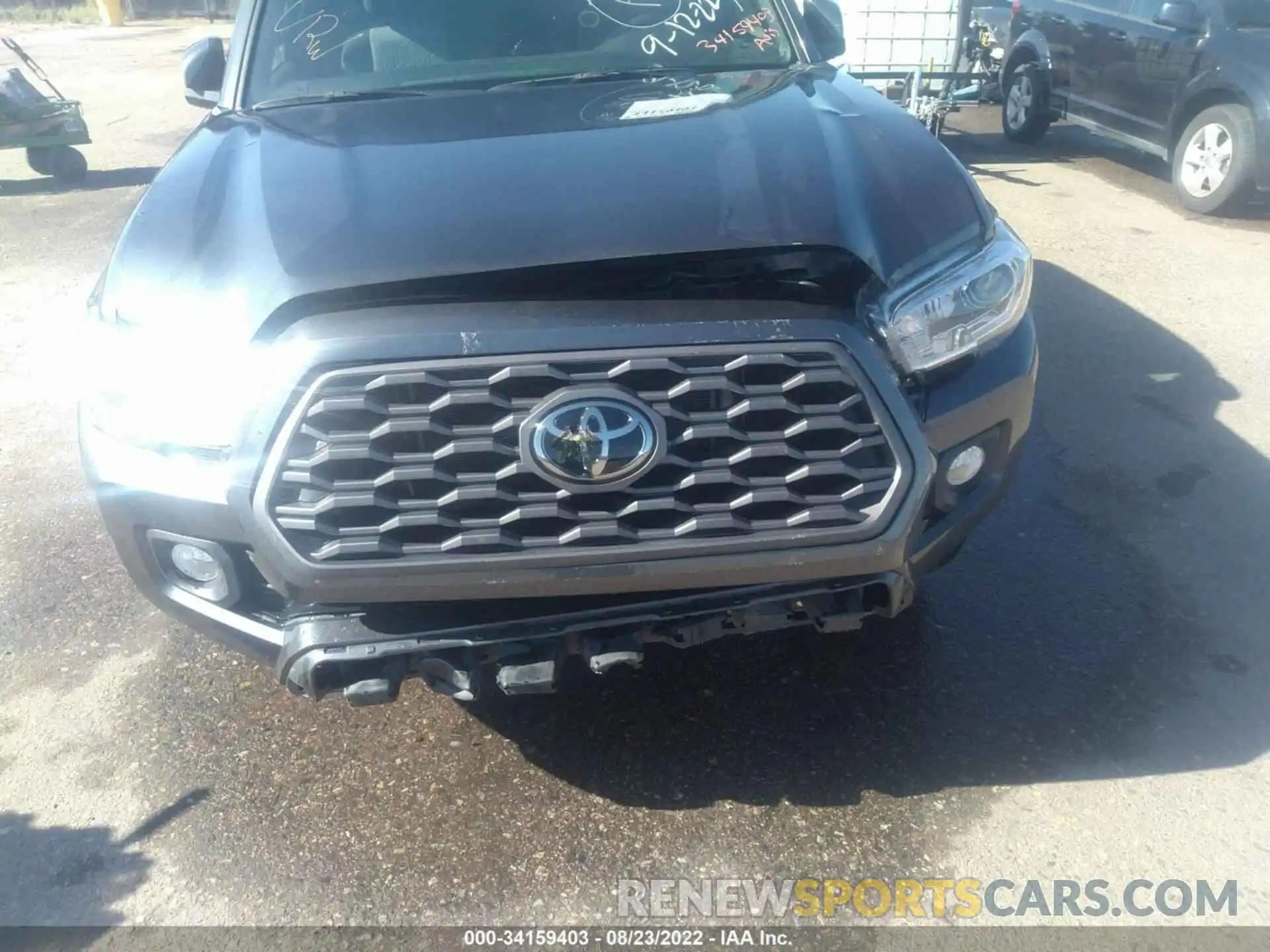 6 Photograph of a damaged car 3TMCZ5AN6MM422514 TOYOTA TACOMA 4WD 2021