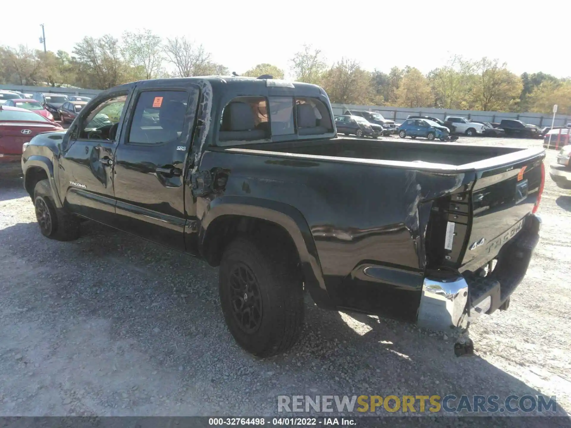 3 Photograph of a damaged car 3TMCZ5AN6MM433044 TOYOTA TACOMA 4WD 2021