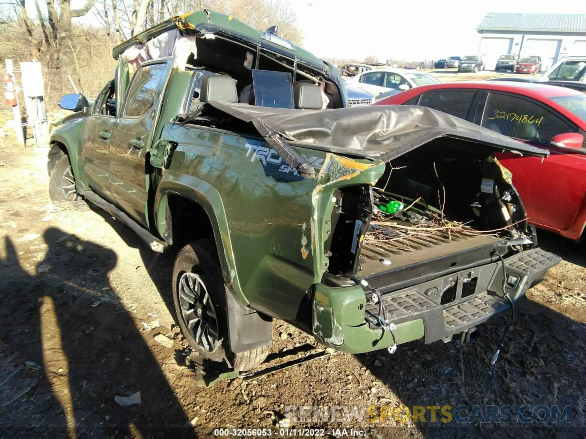 3 Photograph of a damaged car 3TMCZ5AN6MM444674 TOYOTA TACOMA 4WD 2021