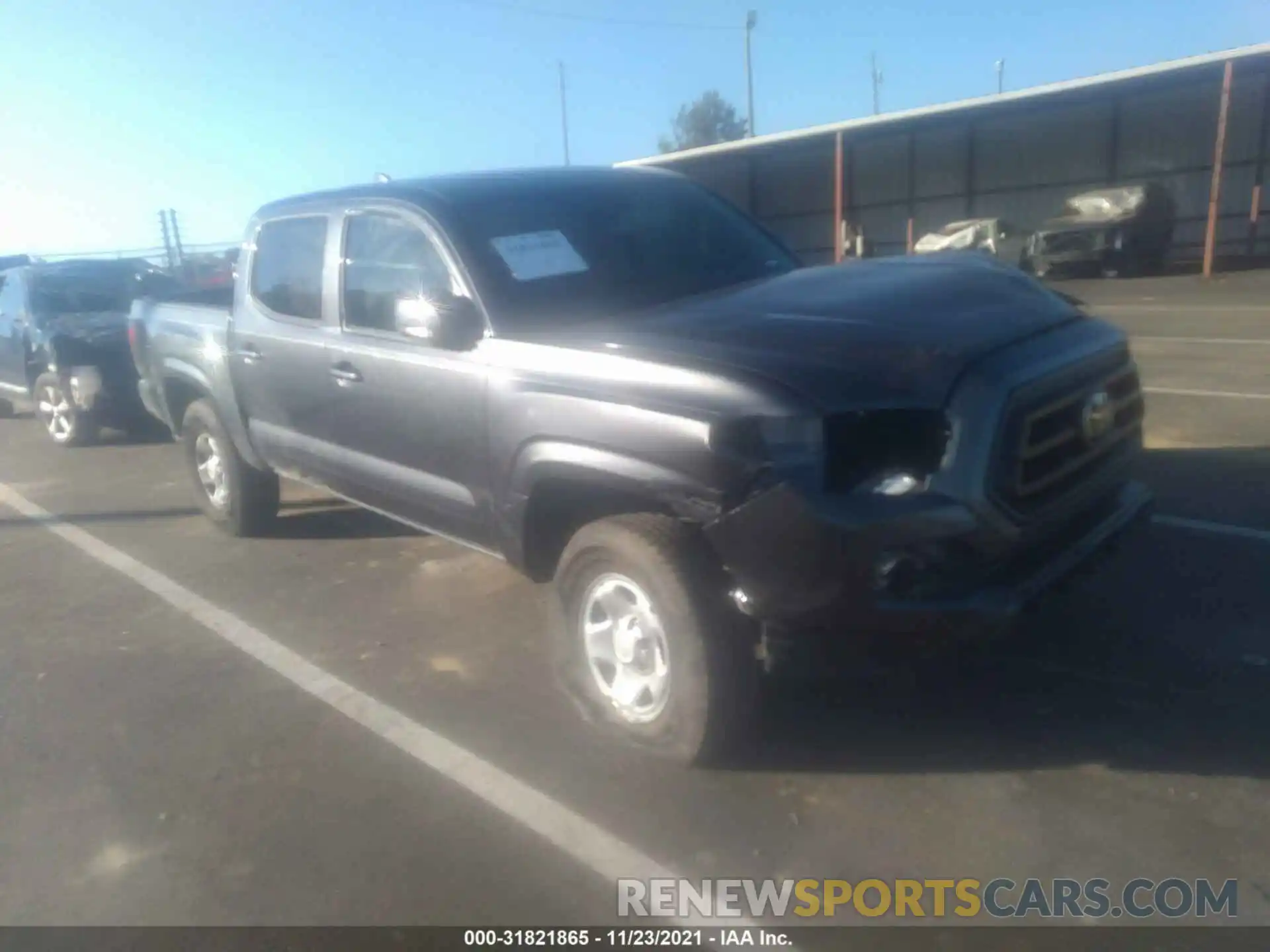 1 Photograph of a damaged car 3TMCZ5AN6MM448790 TOYOTA TACOMA 4WD 2021