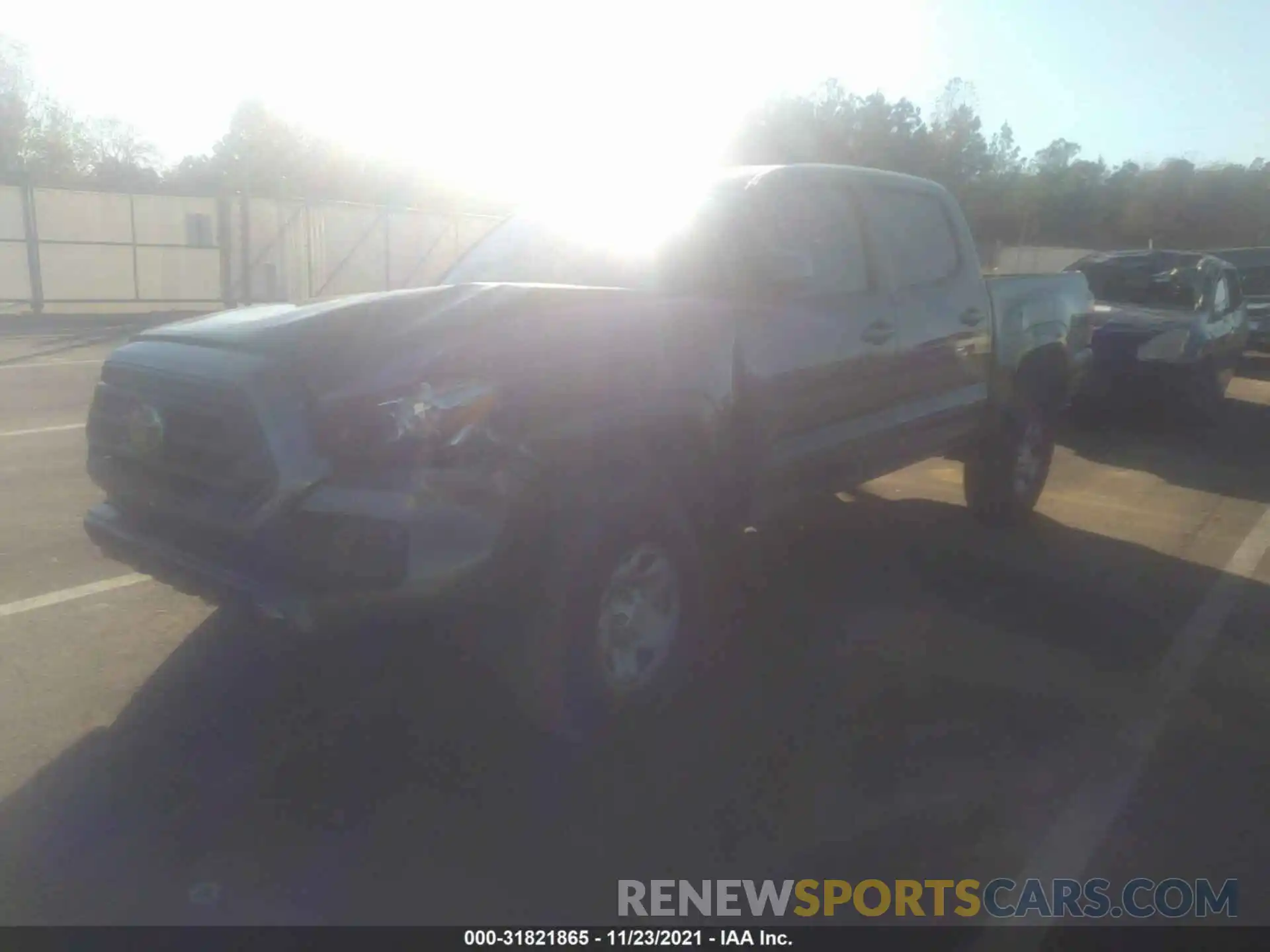 2 Photograph of a damaged car 3TMCZ5AN6MM448790 TOYOTA TACOMA 4WD 2021