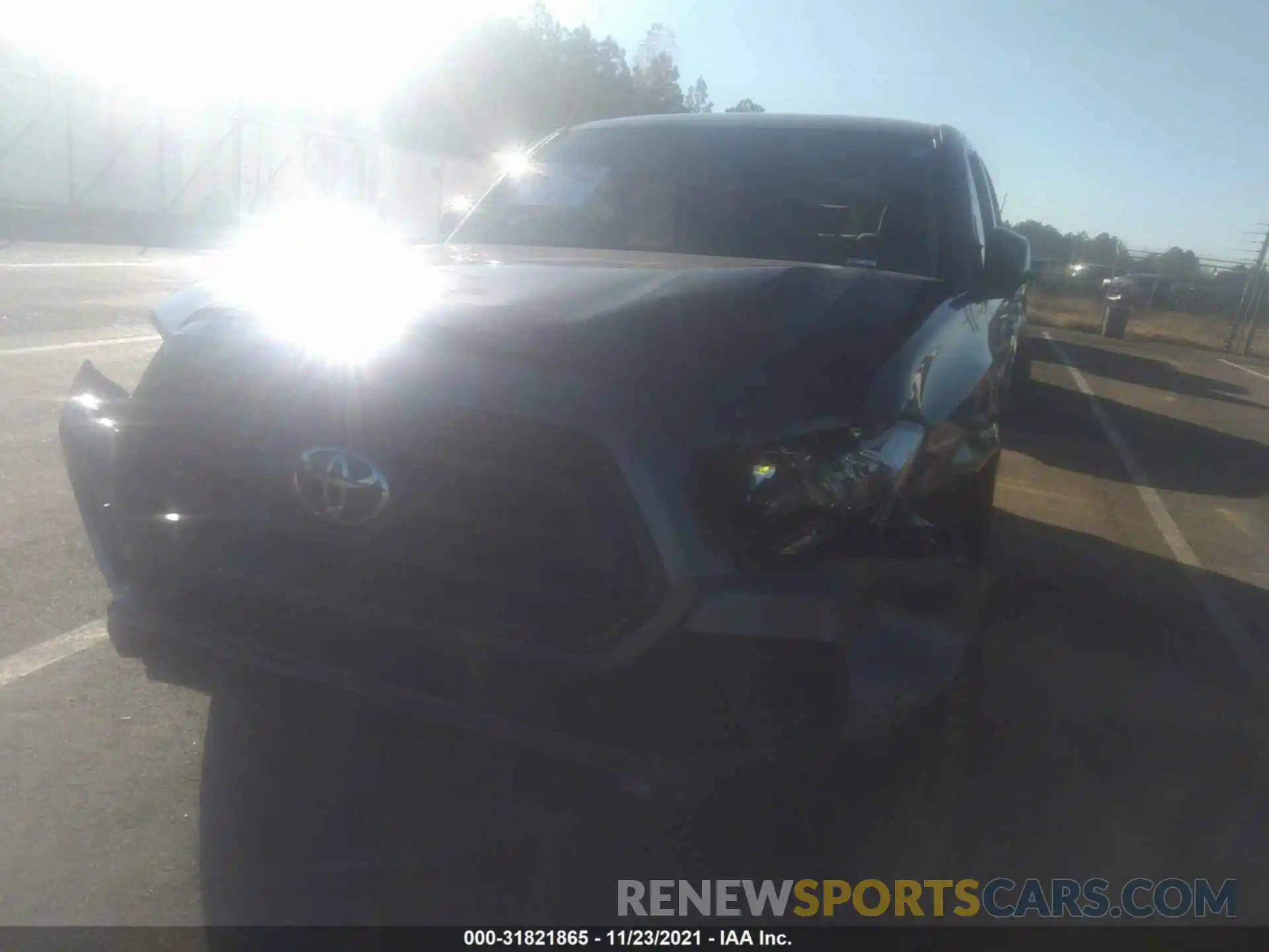 6 Photograph of a damaged car 3TMCZ5AN6MM448790 TOYOTA TACOMA 4WD 2021