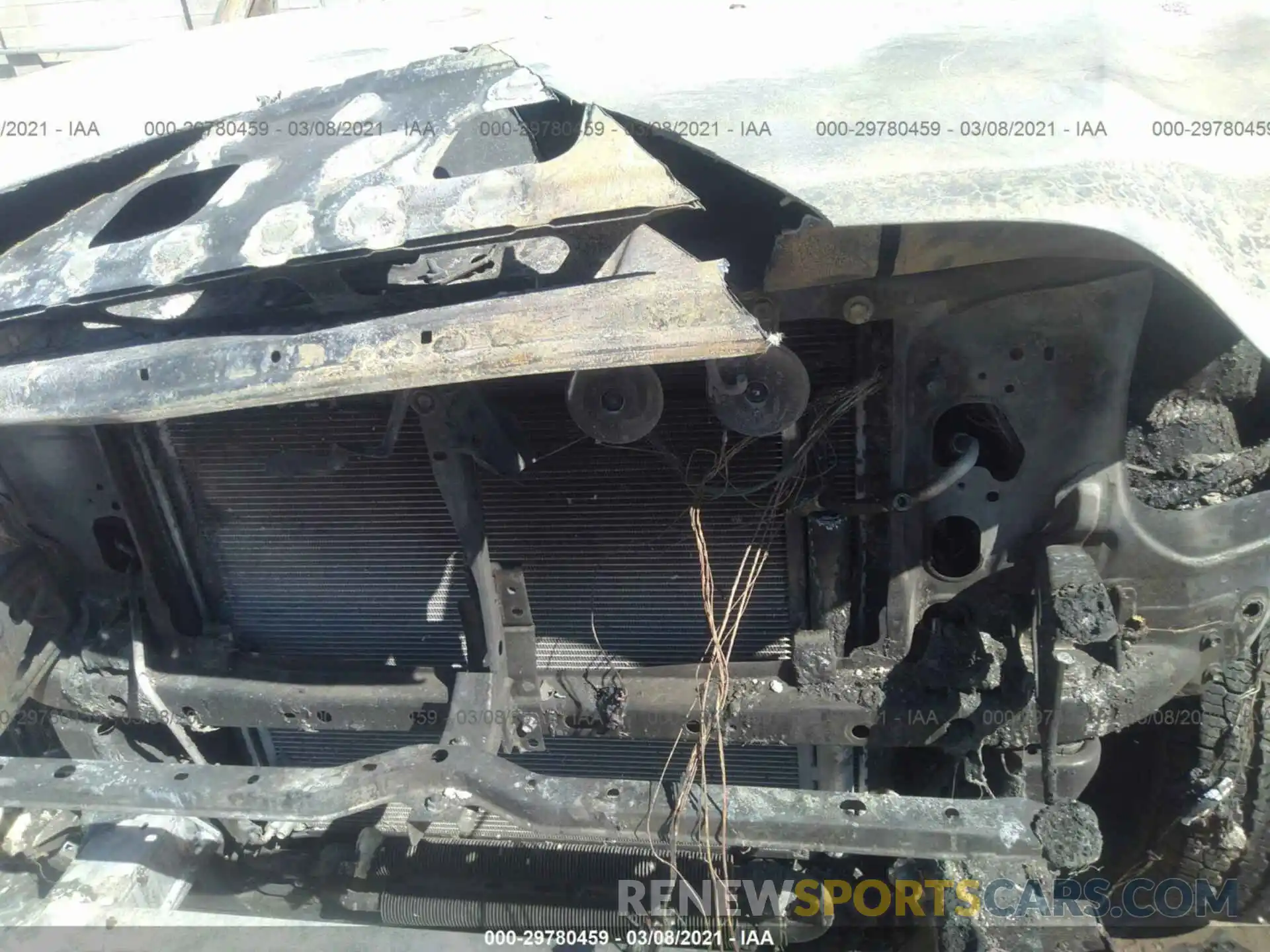 10 Photograph of a damaged car 3TMCZ5AN7MM373565 TOYOTA TACOMA 4WD 2021