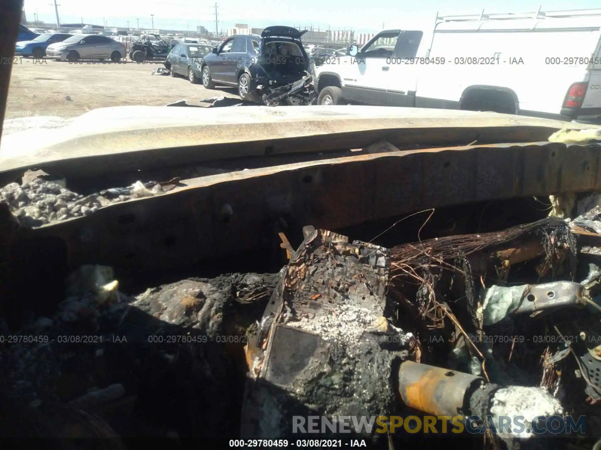 7 Photograph of a damaged car 3TMCZ5AN7MM373565 TOYOTA TACOMA 4WD 2021