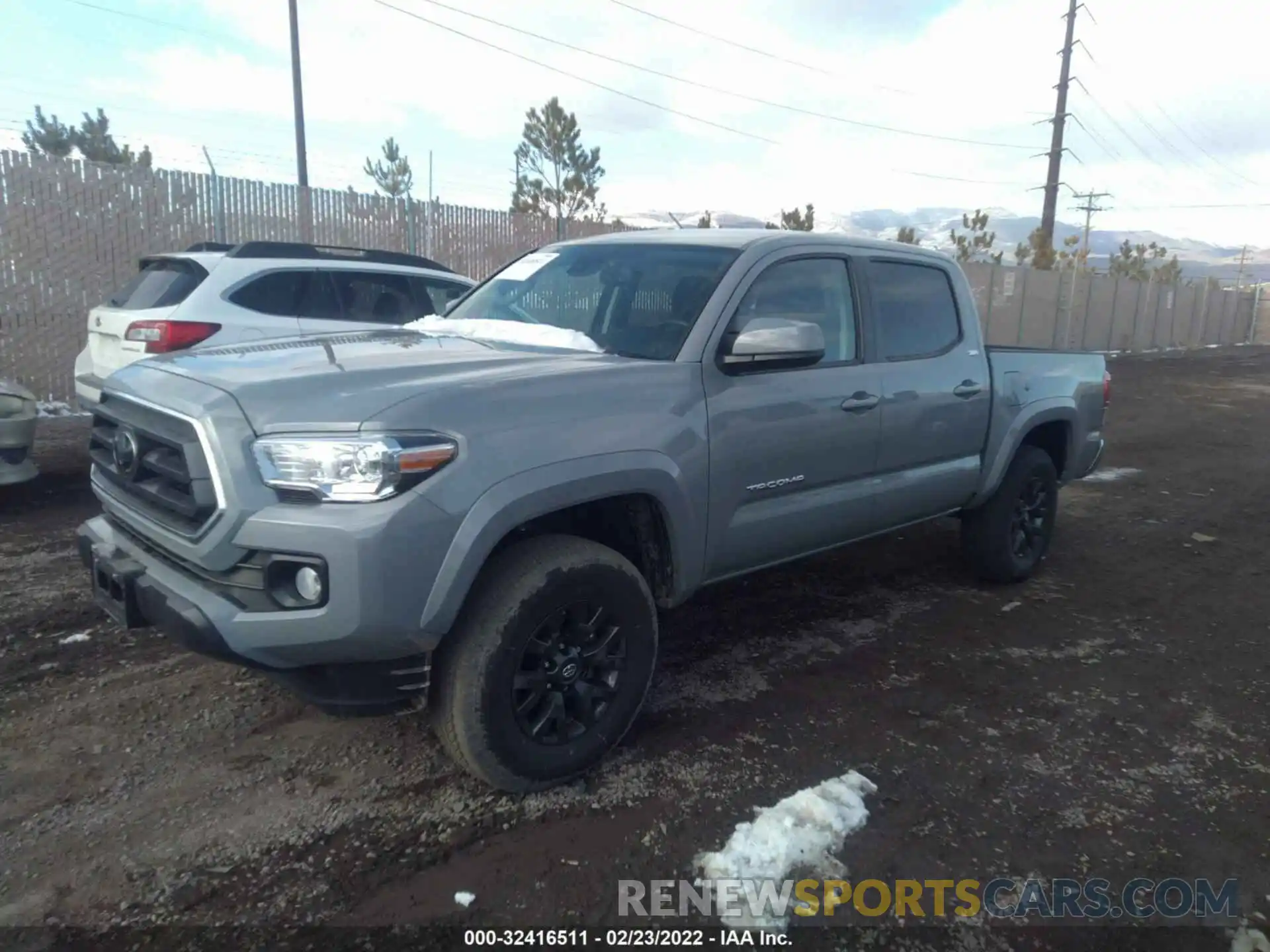 2 Photograph of a damaged car 3TMCZ5AN7MM384615 TOYOTA TACOMA 4WD 2021