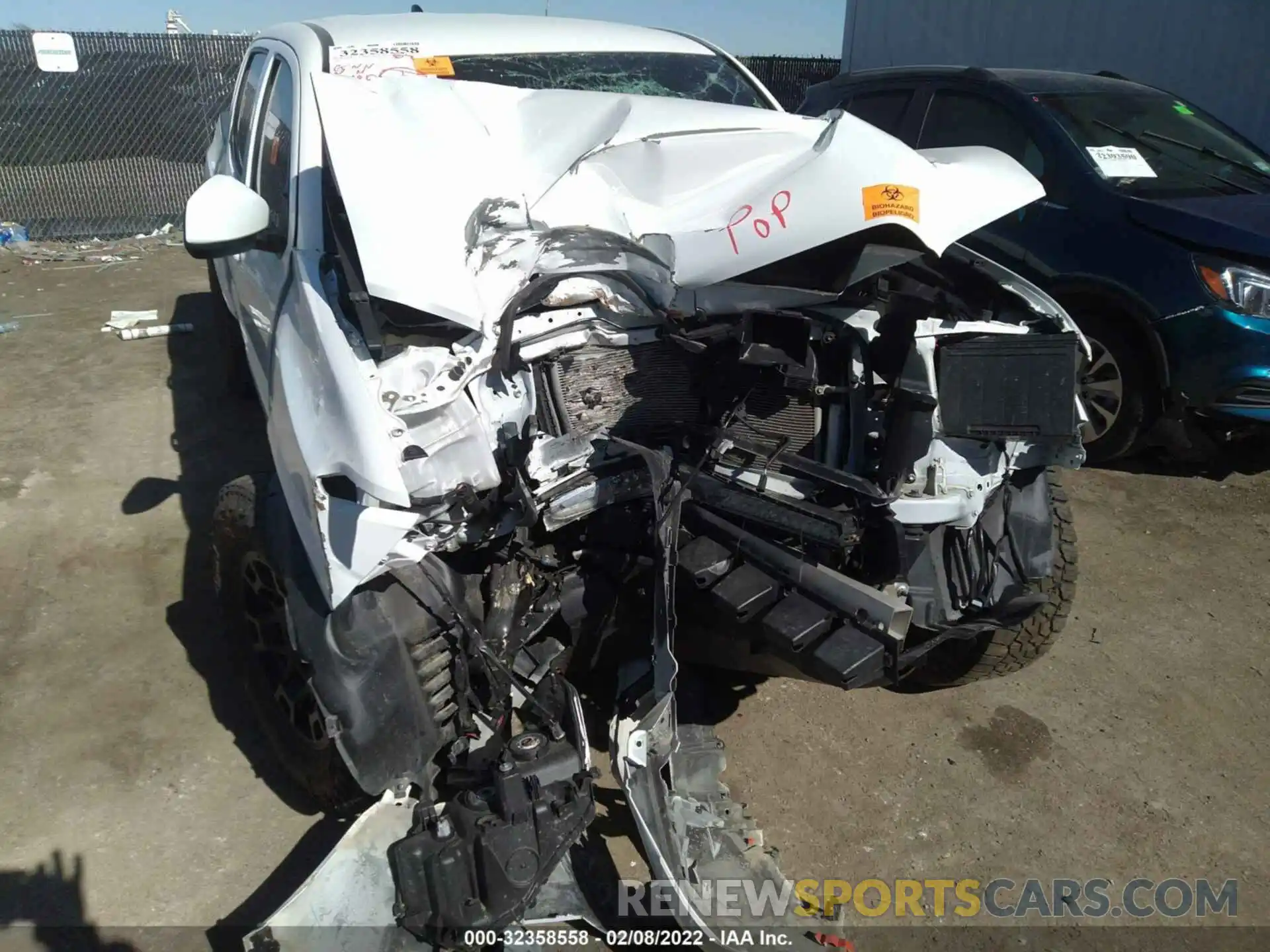 6 Photograph of a damaged car 3TMCZ5AN7MM397154 TOYOTA TACOMA 4WD 2021