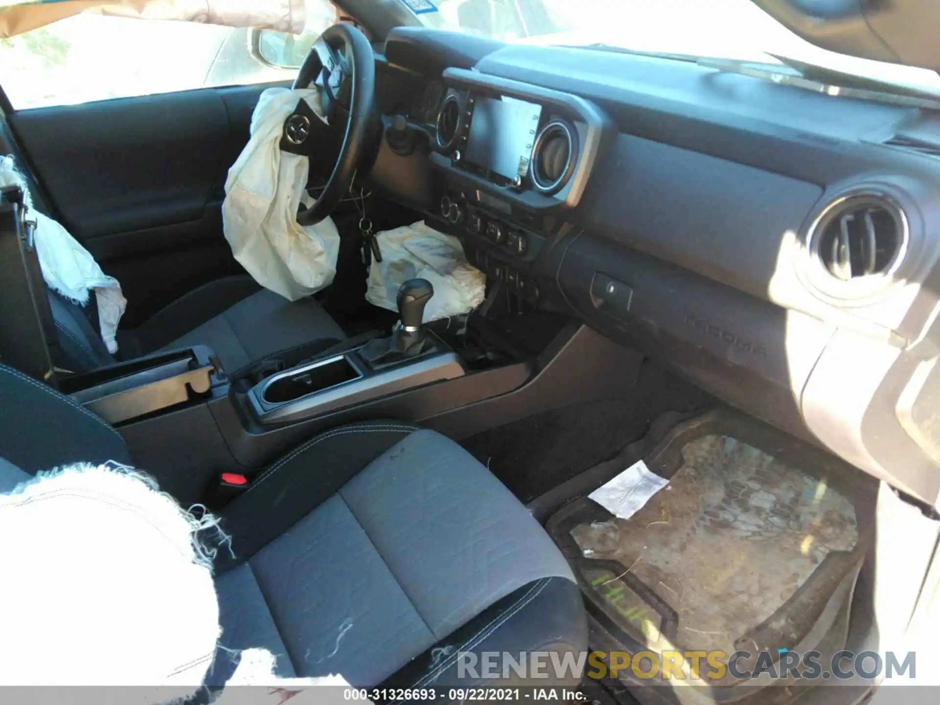 5 Photograph of a damaged car 3TMCZ5AN7MM407052 TOYOTA TACOMA 4WD 2021