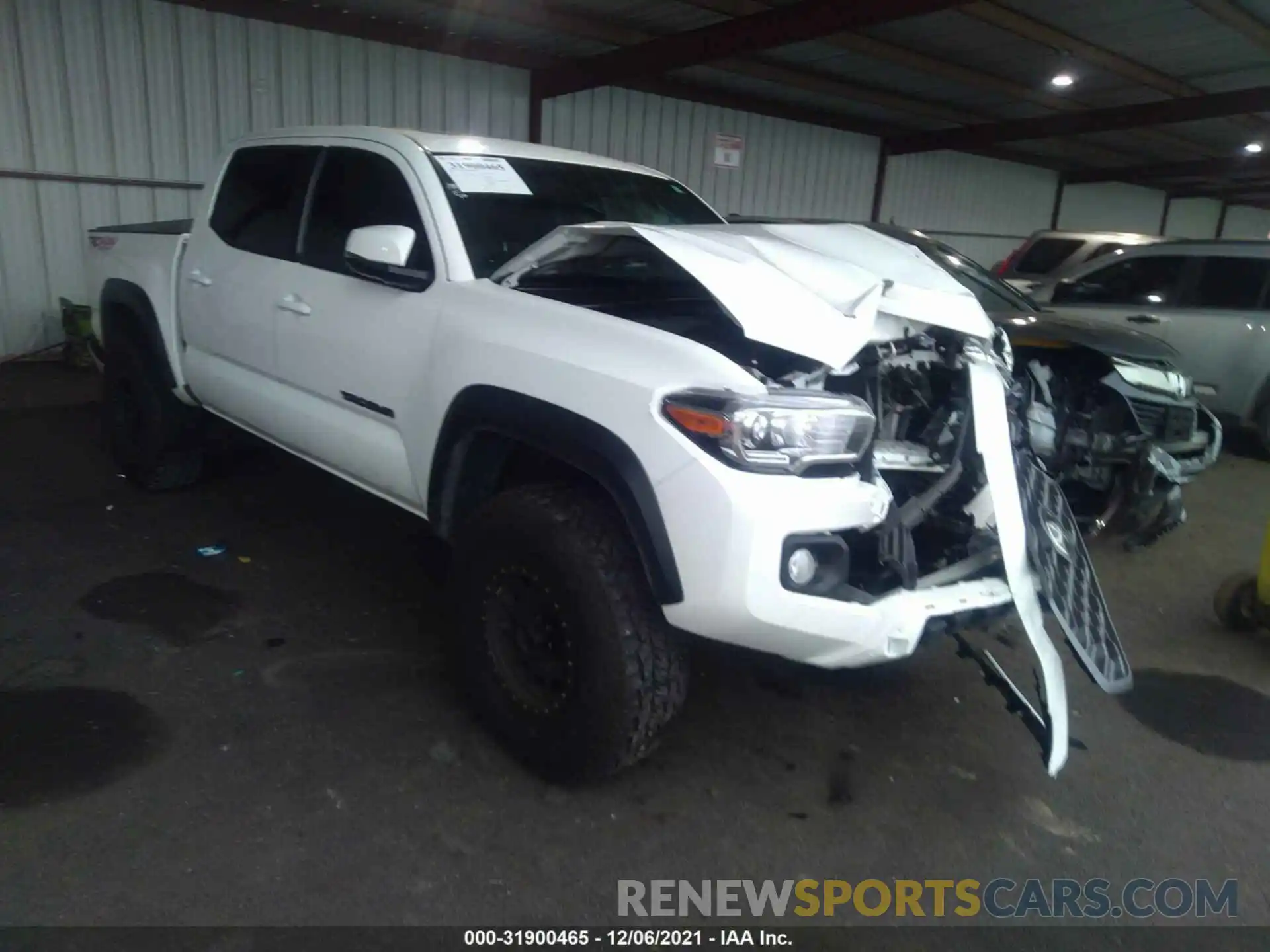 1 Фотография поврежденного автомобиля 3TMCZ5AN7MM415278 TOYOTA TACOMA 4WD 2021