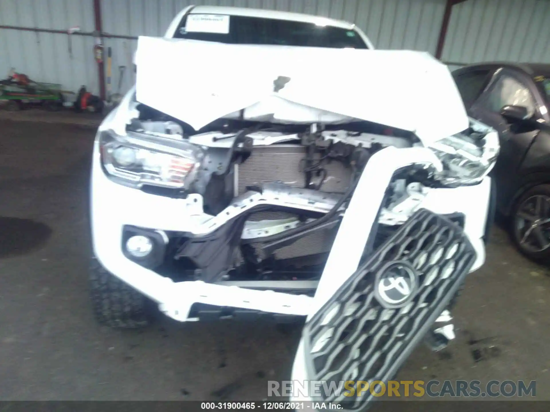 6 Фотография поврежденного автомобиля 3TMCZ5AN7MM415278 TOYOTA TACOMA 4WD 2021