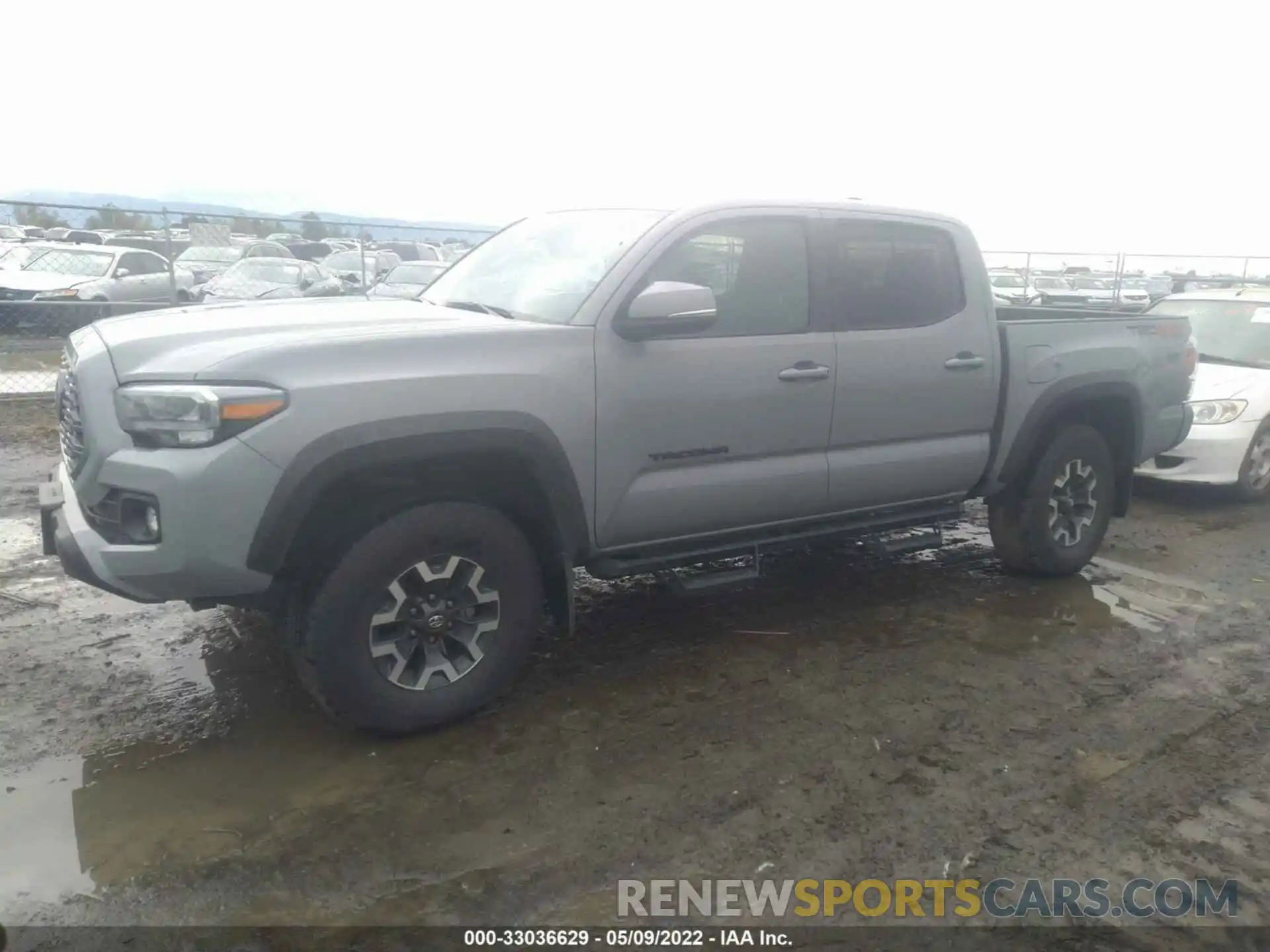 2 Фотография поврежденного автомобиля 3TMCZ5AN7MM420481 TOYOTA TACOMA 4WD 2021