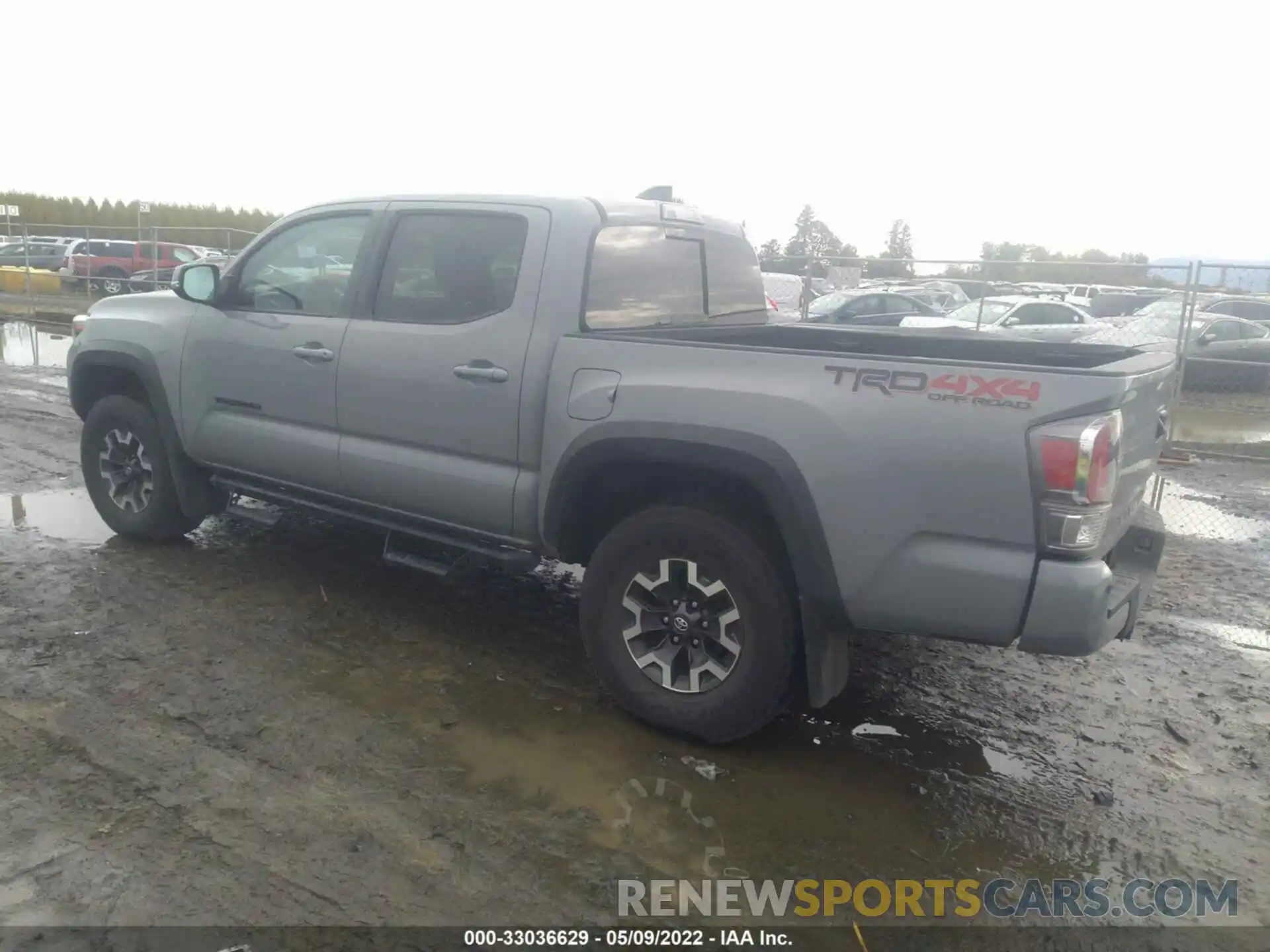 3 Photograph of a damaged car 3TMCZ5AN7MM420481 TOYOTA TACOMA 4WD 2021