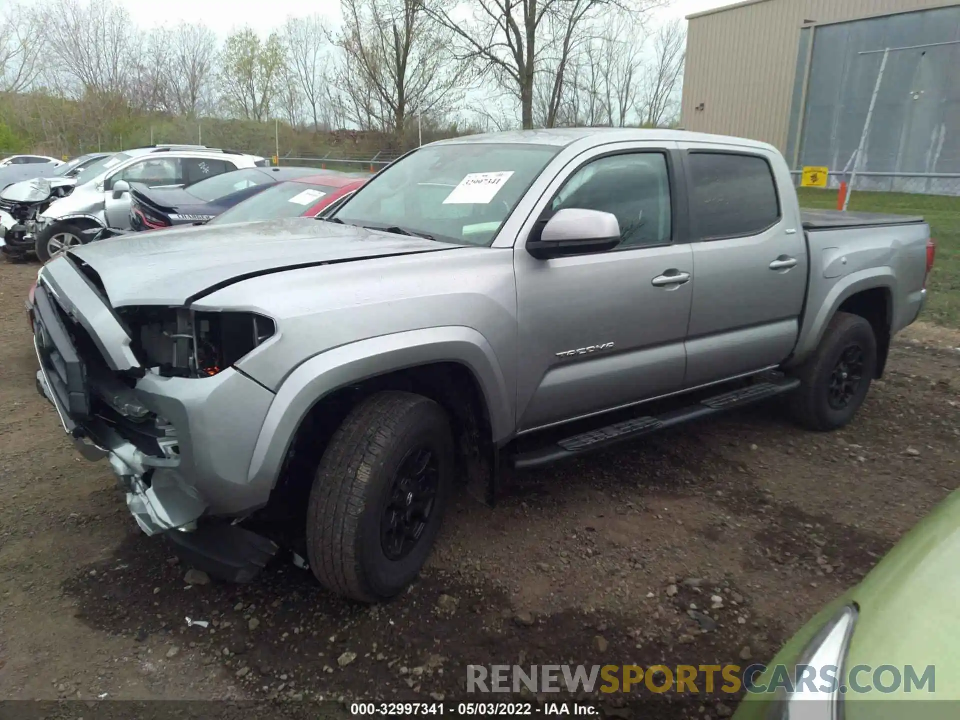 2 Фотография поврежденного автомобиля 3TMCZ5AN7MM422411 TOYOTA TACOMA 4WD 2021