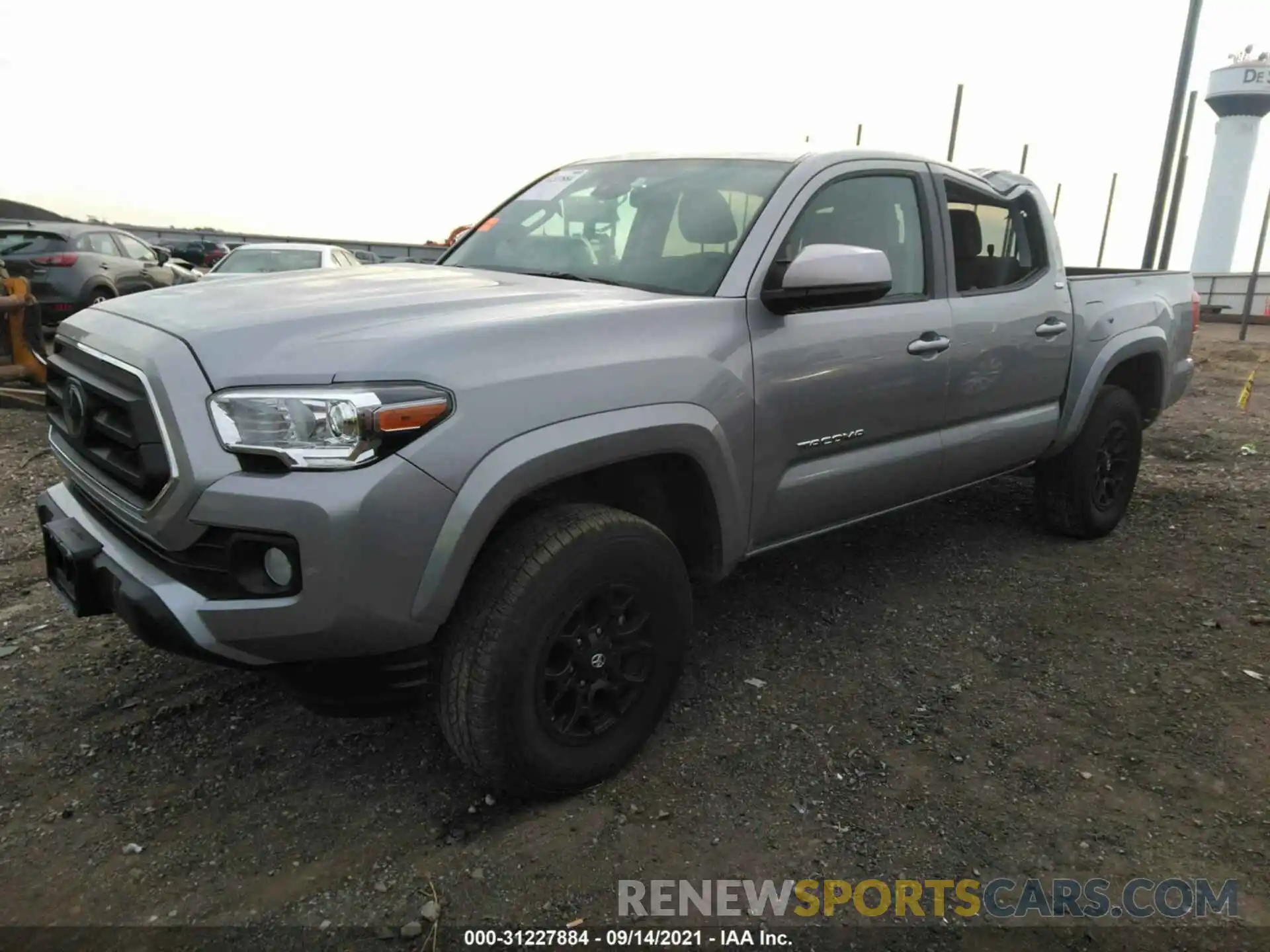 2 Фотография поврежденного автомобиля 3TMCZ5AN8MM390195 TOYOTA TACOMA 4WD 2021