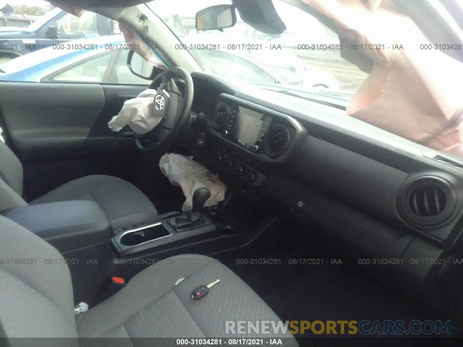 5 Photograph of a damaged car 3TMCZ5AN8MM392089 TOYOTA TACOMA 4WD 2021