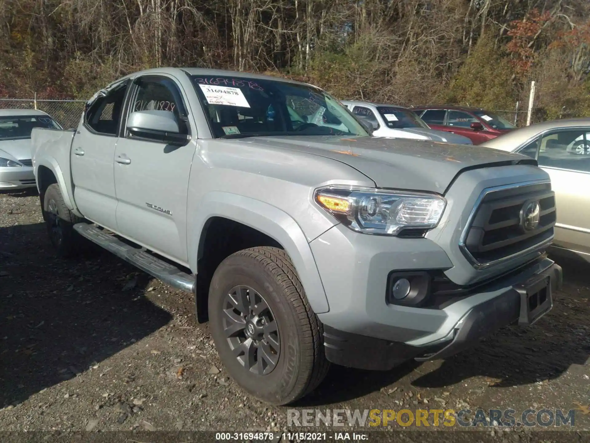 1 Фотография поврежденного автомобиля 3TMCZ5AN8MM398930 TOYOTA TACOMA 4WD 2021