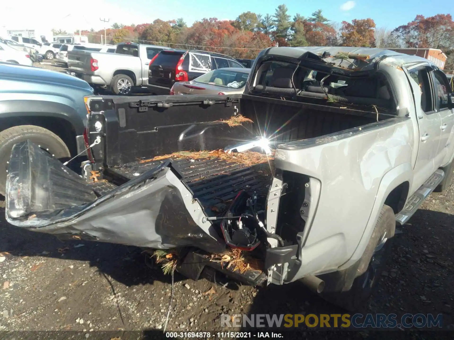 6 Photograph of a damaged car 3TMCZ5AN8MM398930 TOYOTA TACOMA 4WD 2021