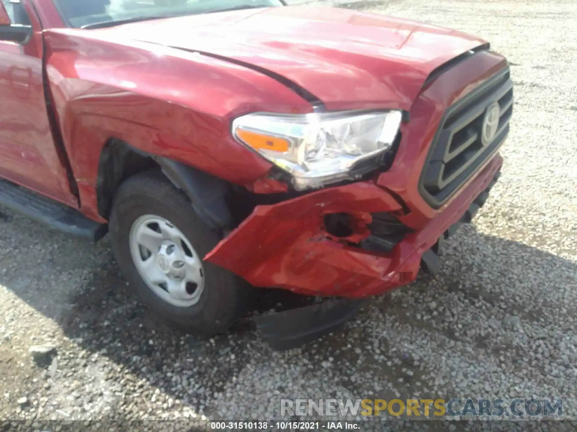 6 Photograph of a damaged car 3TMCZ5AN8MM420764 TOYOTA TACOMA 4WD 2021