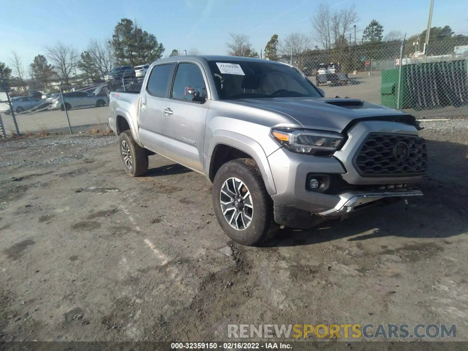 1 Фотография поврежденного автомобиля 3TMCZ5AN8MM432249 TOYOTA TACOMA 4WD 2021