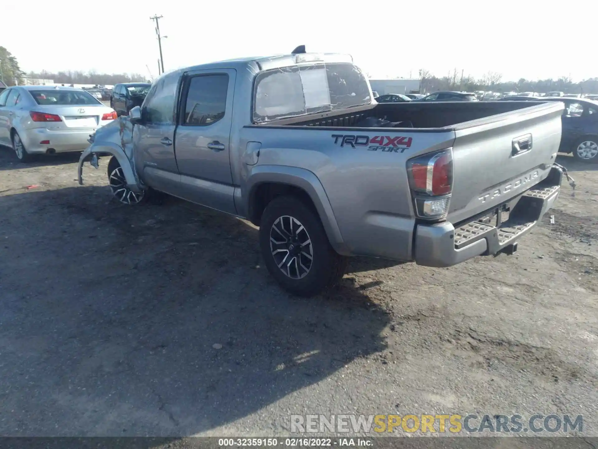 3 Photograph of a damaged car 3TMCZ5AN8MM432249 TOYOTA TACOMA 4WD 2021