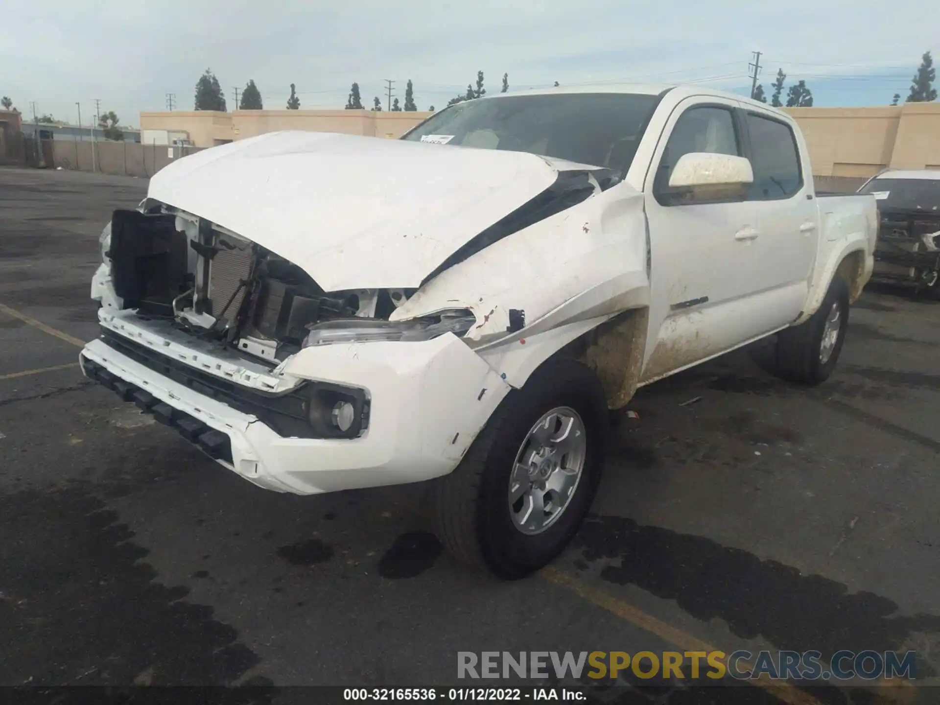 2 Photograph of a damaged car 3TMCZ5AN8MM450959 TOYOTA TACOMA 4WD 2021