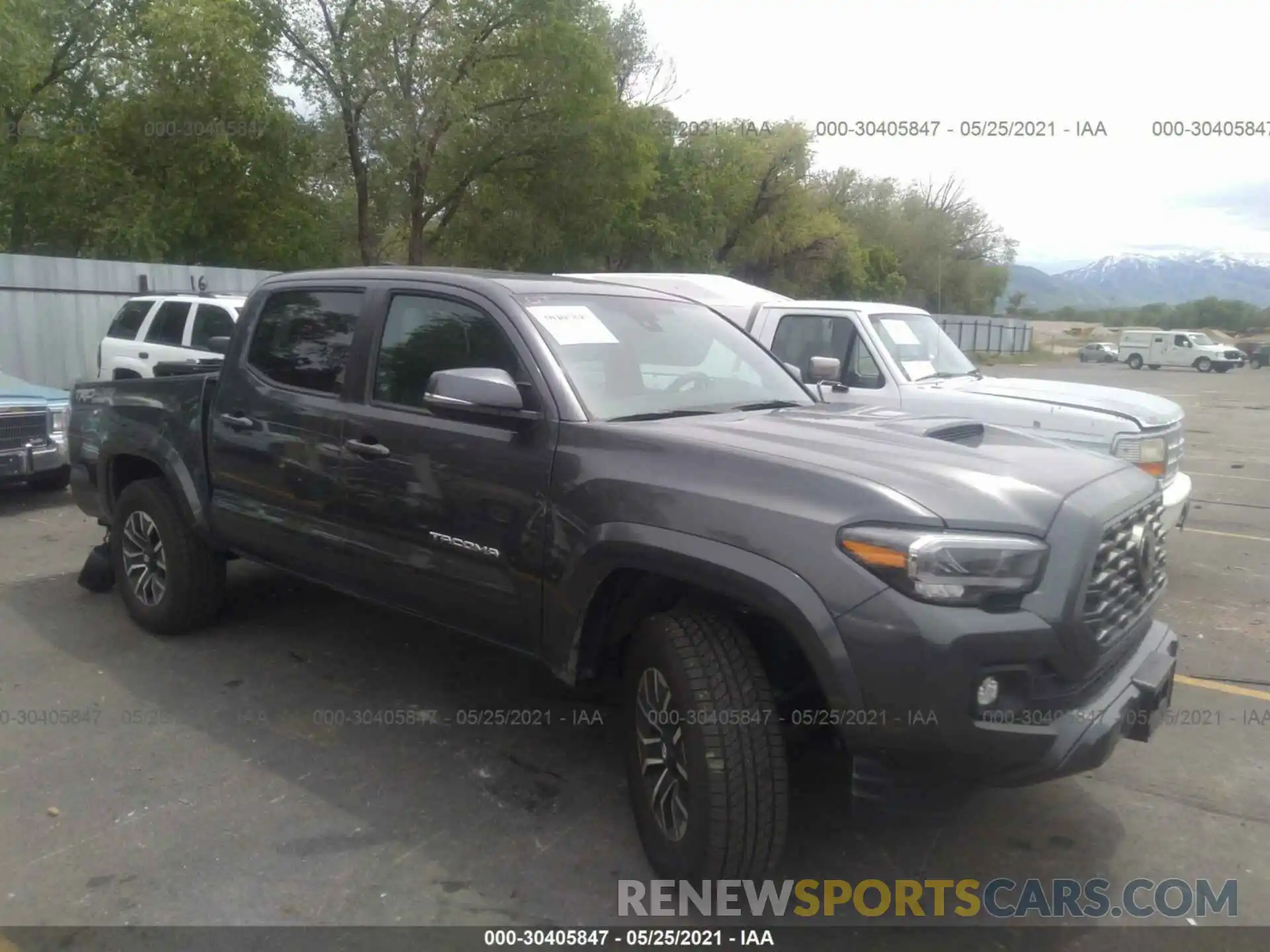 1 Photograph of a damaged car 3TMCZ5AN9MM373650 TOYOTA TACOMA 4WD 2021