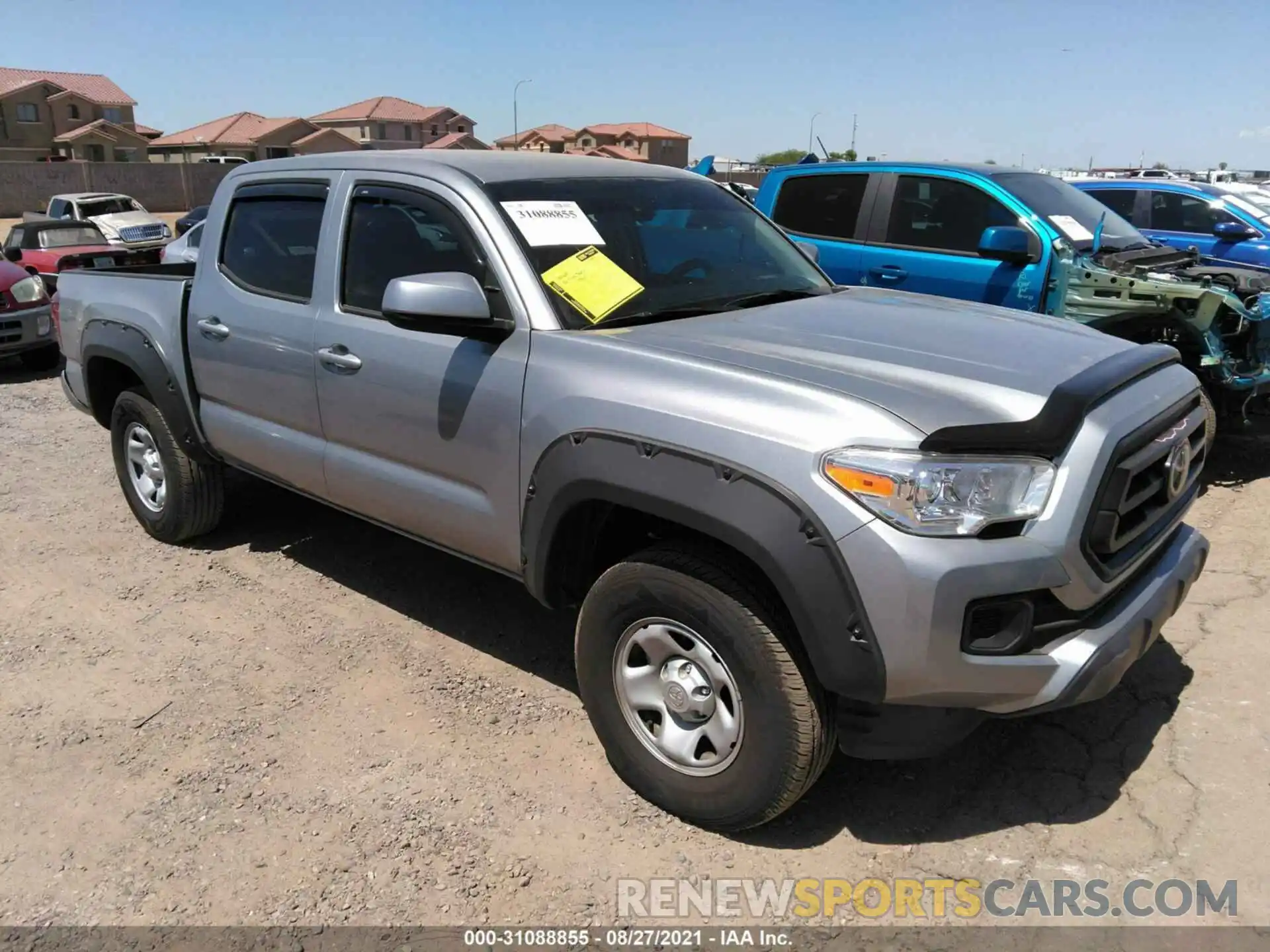 1 Photograph of a damaged car 3TMCZ5AN9MM377374 TOYOTA TACOMA 4WD 2021