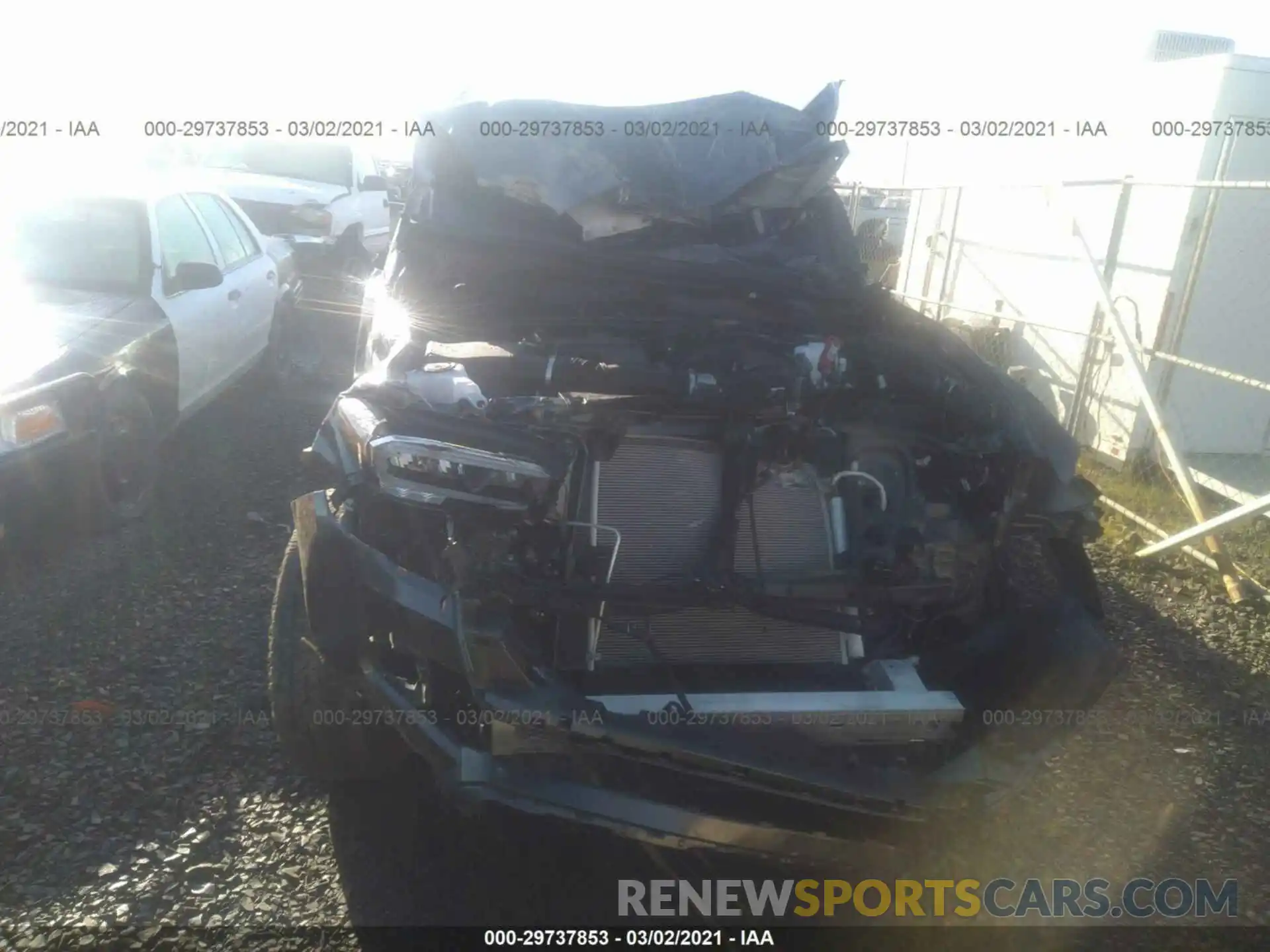 6 Photograph of a damaged car 3TMCZ5AN9MM391209 TOYOTA TACOMA 4WD 2021