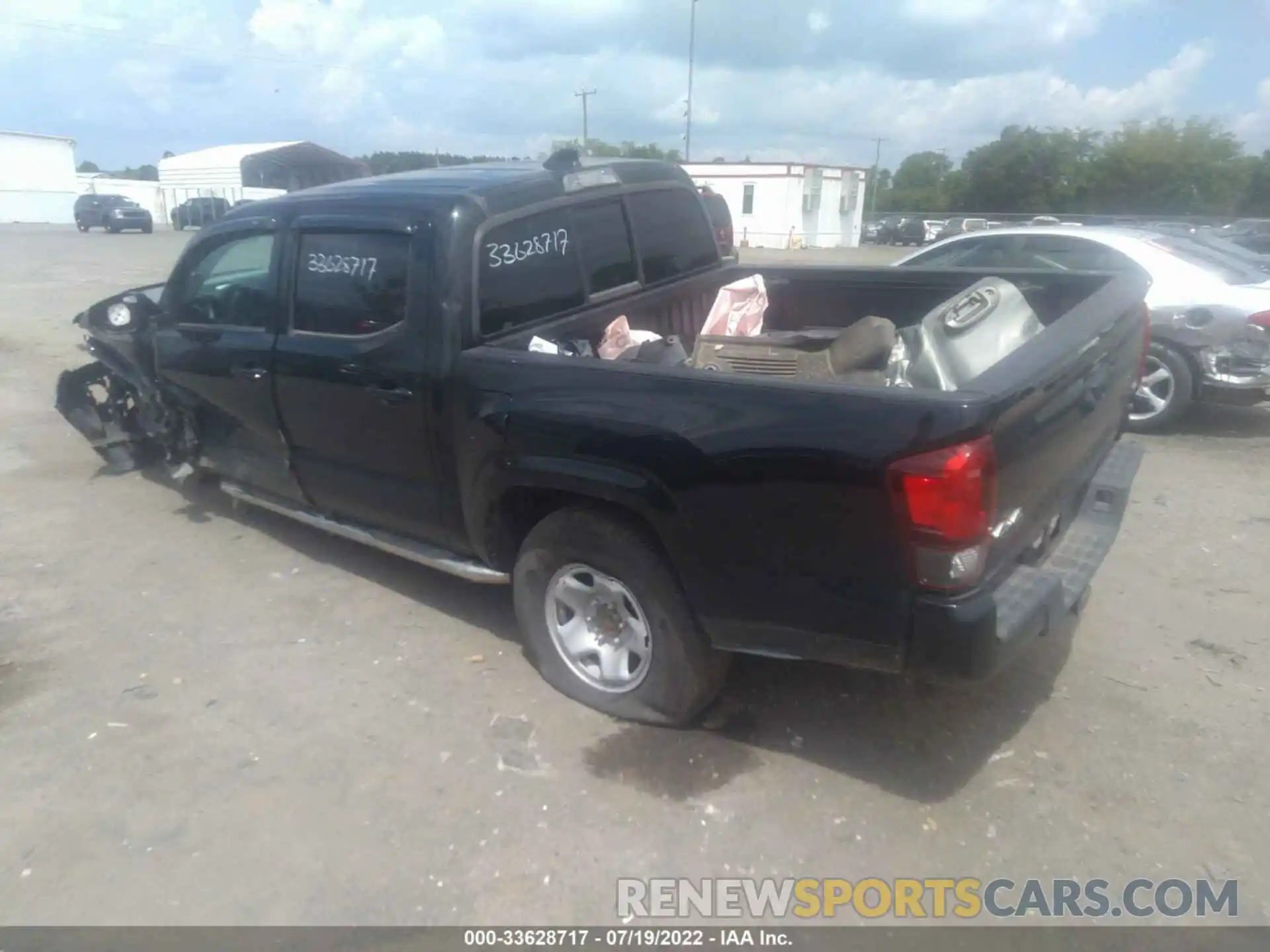 3 Photograph of a damaged car 3TMCZ5AN9MM395003 TOYOTA TACOMA 4WD 2021