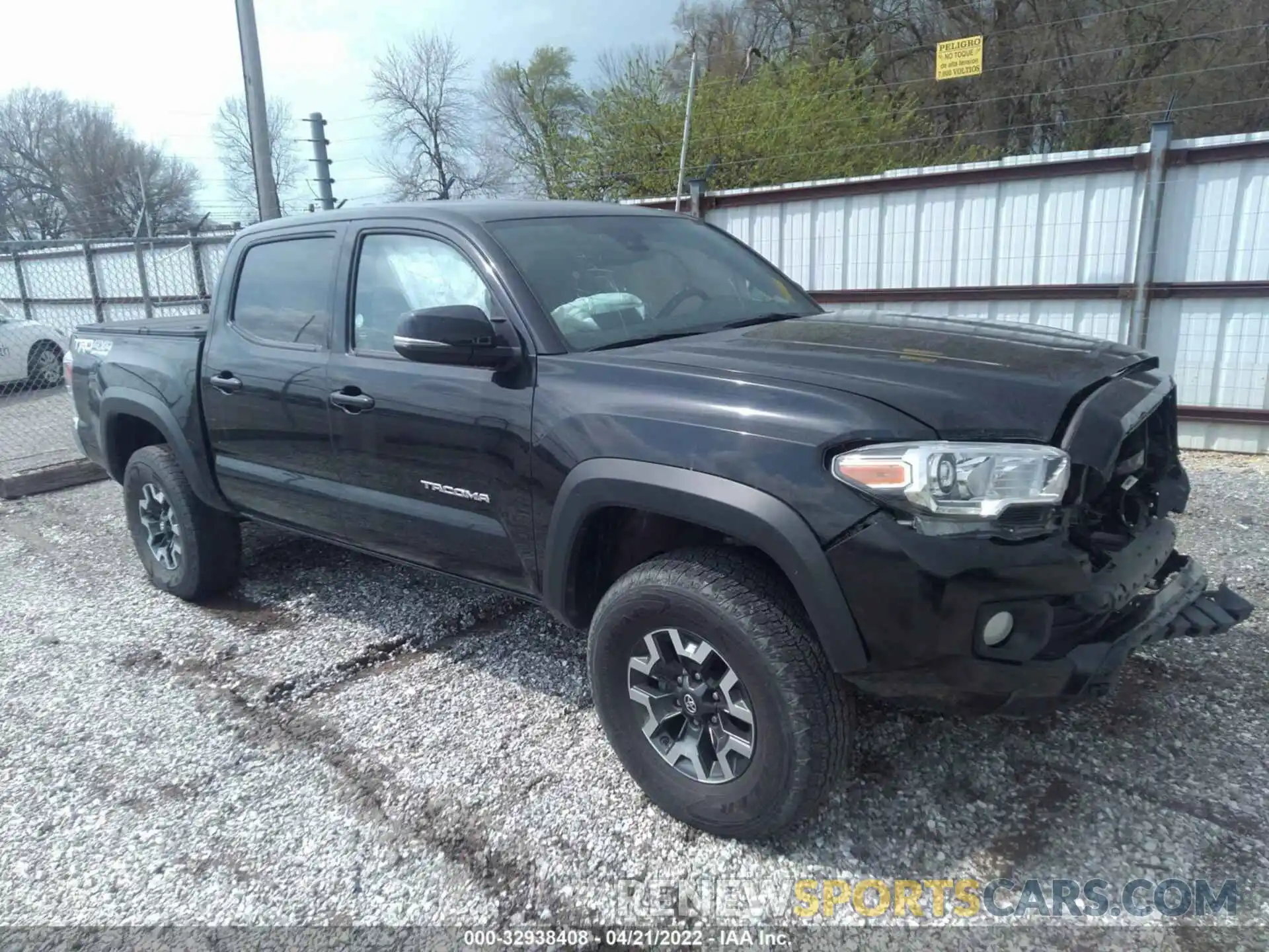 1 Photograph of a damaged car 3TMCZ5AN9MM397883 TOYOTA TACOMA 4WD 2021