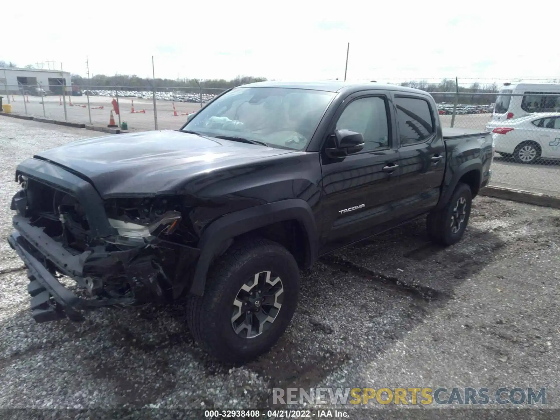 2 Photograph of a damaged car 3TMCZ5AN9MM397883 TOYOTA TACOMA 4WD 2021