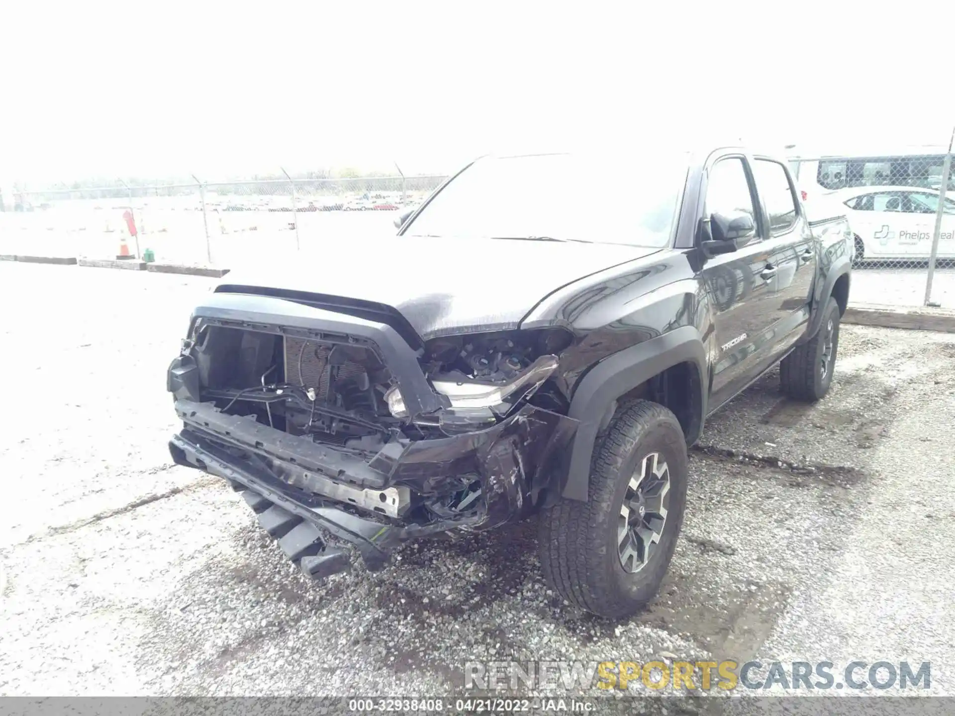 6 Photograph of a damaged car 3TMCZ5AN9MM397883 TOYOTA TACOMA 4WD 2021