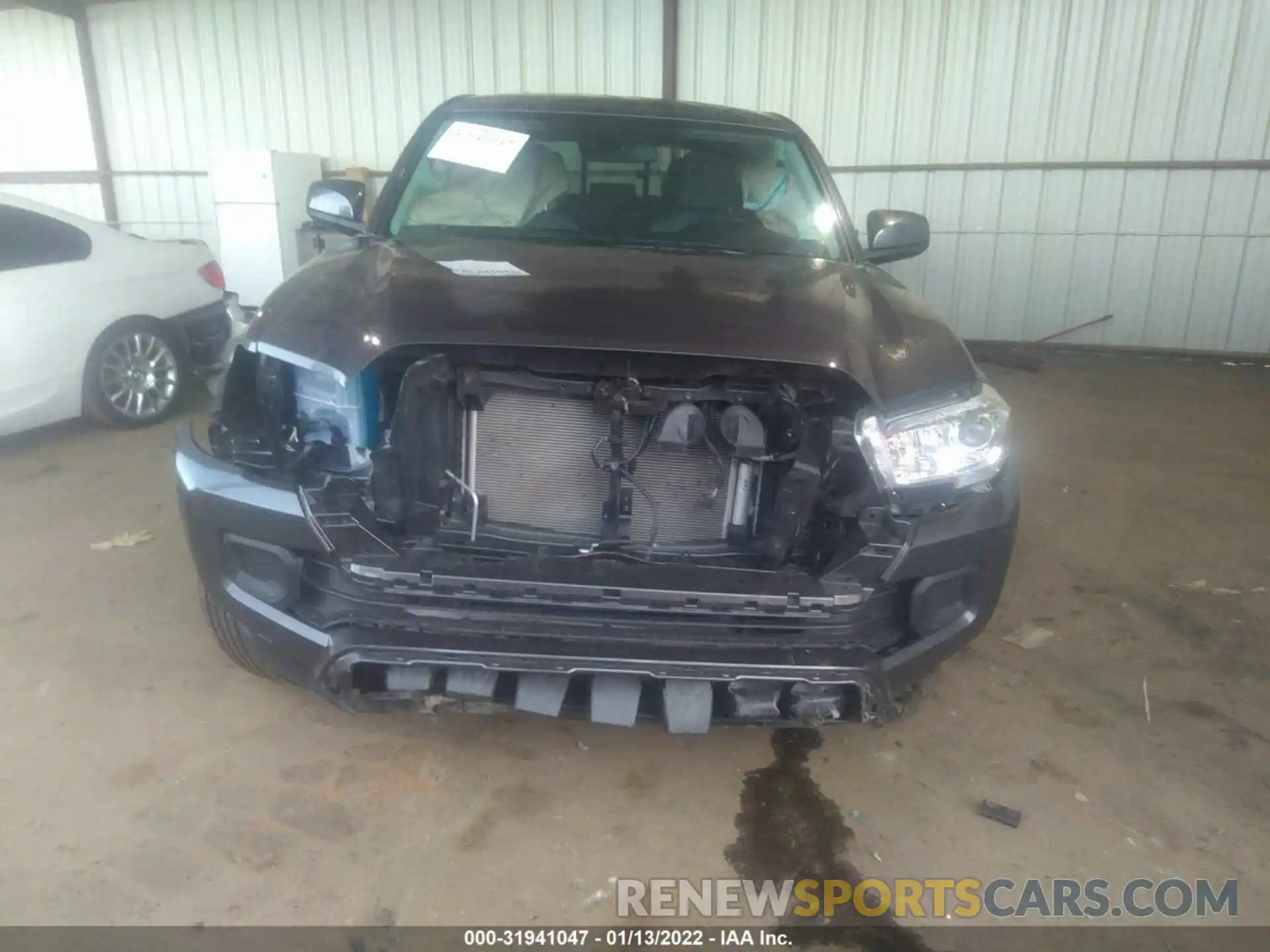 6 Photograph of a damaged car 3TMCZ5AN9MM398466 TOYOTA TACOMA 4WD 2021