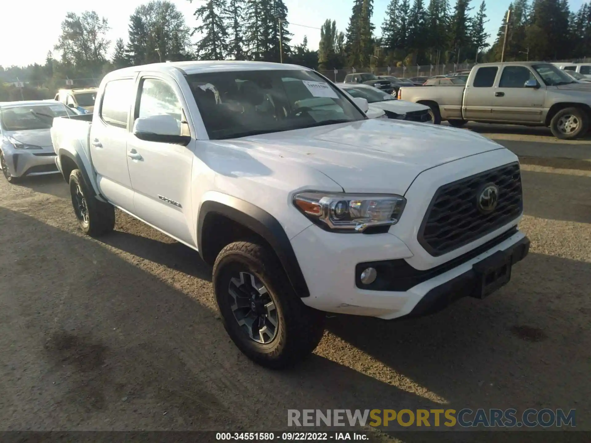 1 Фотография поврежденного автомобиля 3TMCZ5AN9MM401348 TOYOTA TACOMA 4WD 2021