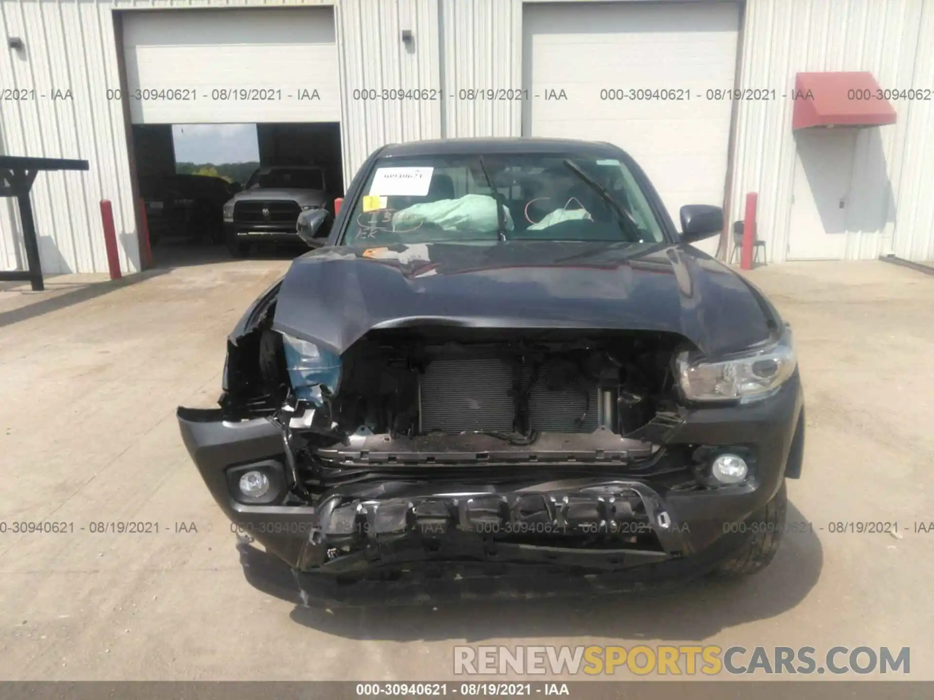 6 Photograph of a damaged car 3TMCZ5AN9MM402306 TOYOTA TACOMA 4WD 2021