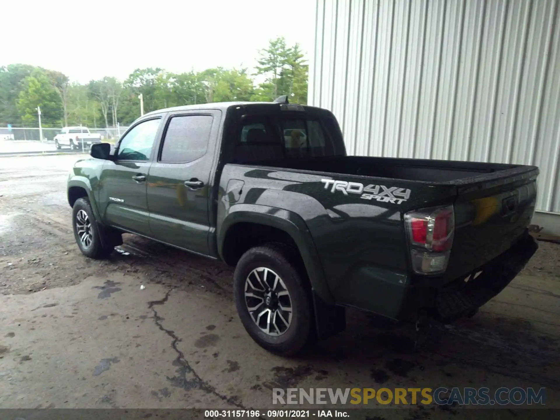 3 Photograph of a damaged car 3TMCZ5AN9MM413550 TOYOTA TACOMA 4WD 2021