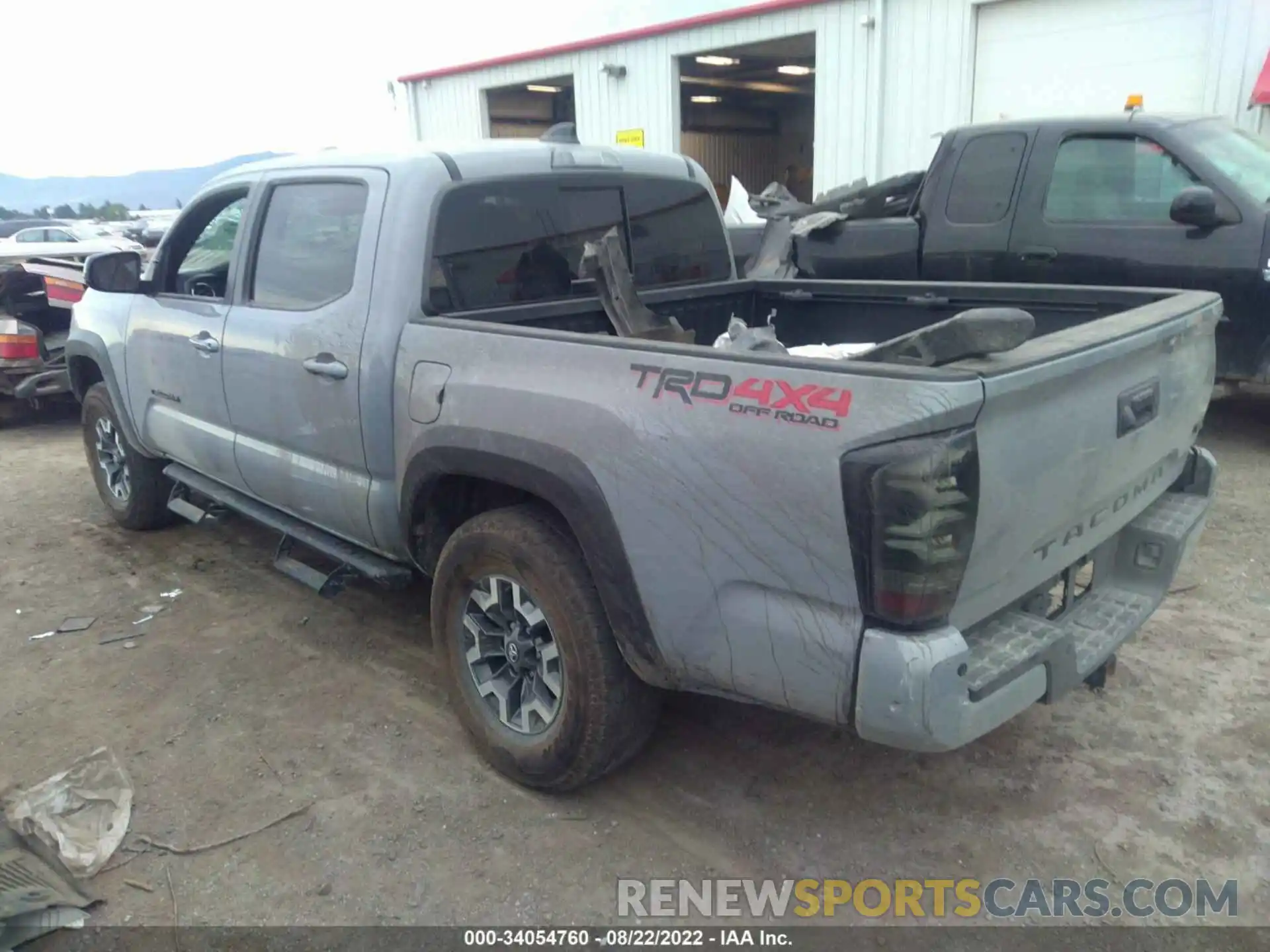 3 Photograph of a damaged car 3TMCZ5AN9MM415203 TOYOTA TACOMA 4WD 2021