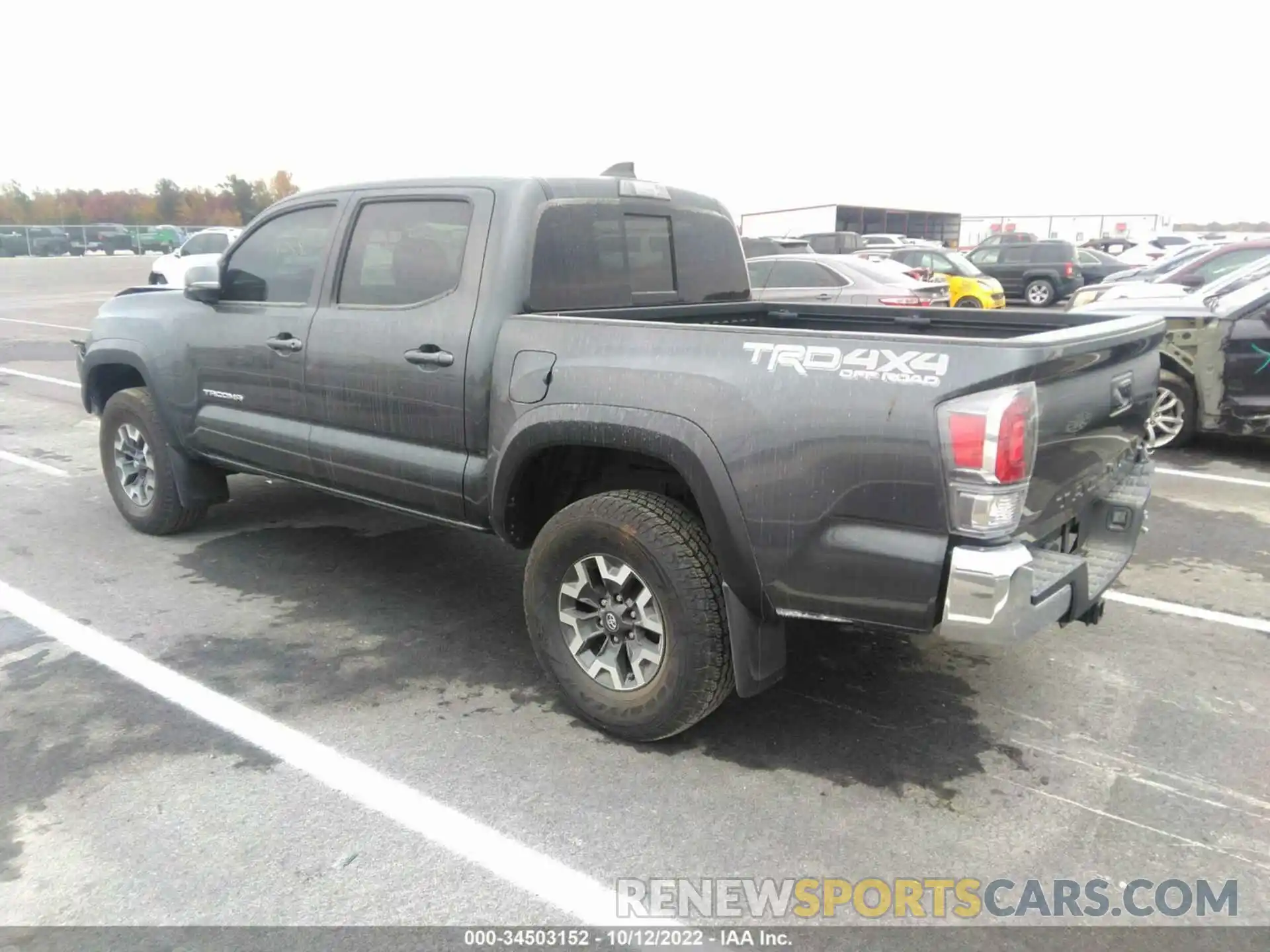 3 Photograph of a damaged car 3TMCZ5AN9MM422555 TOYOTA TACOMA 4WD 2021