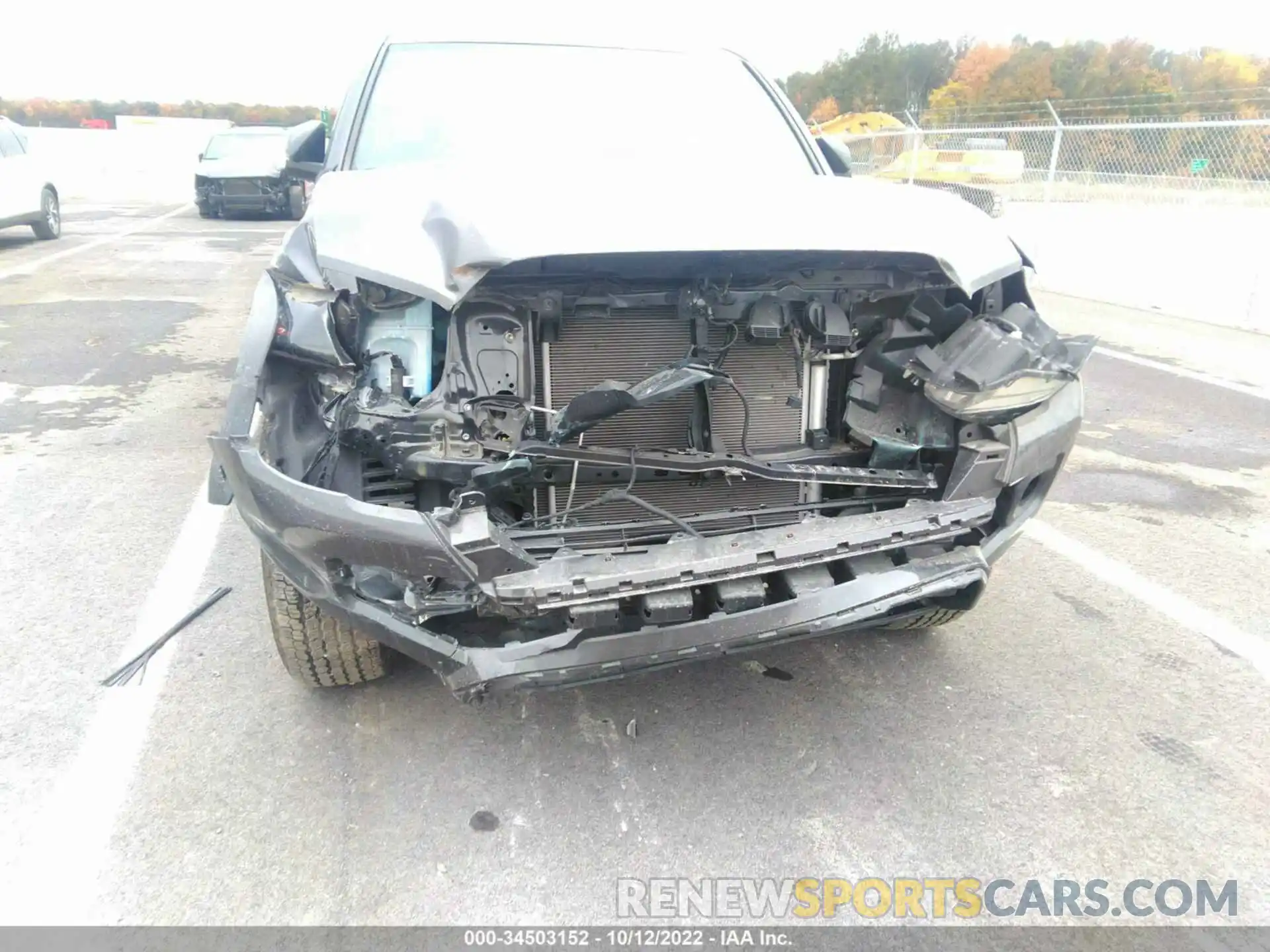 6 Photograph of a damaged car 3TMCZ5AN9MM422555 TOYOTA TACOMA 4WD 2021