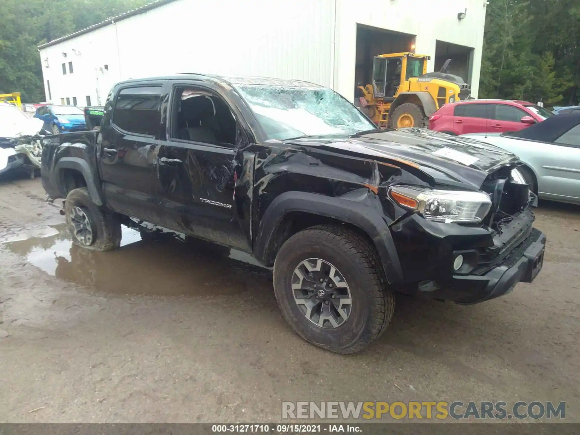 1 Photograph of a damaged car 3TMCZ5AN9MM428078 TOYOTA TACOMA 4WD 2021