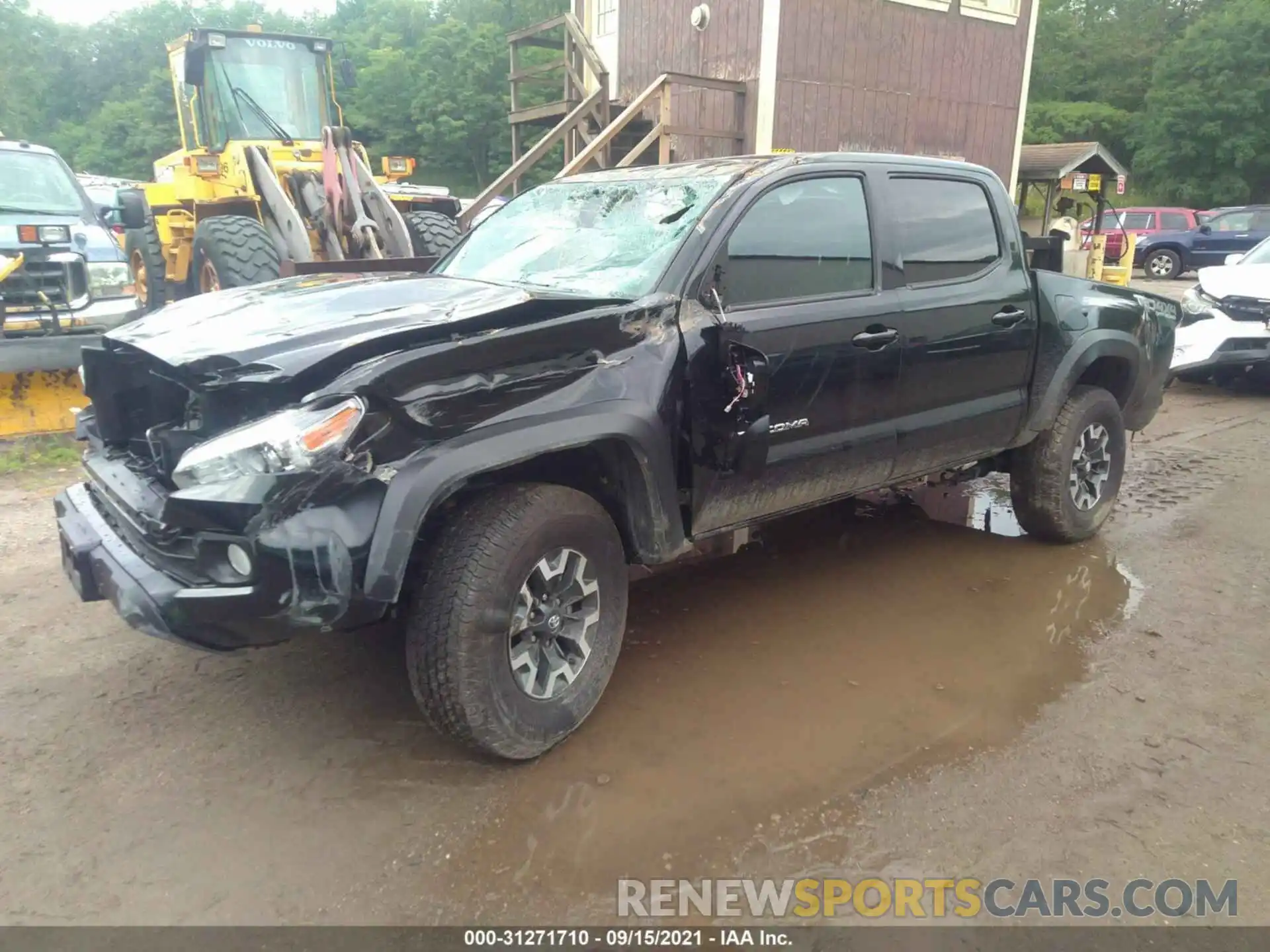 2 Photograph of a damaged car 3TMCZ5AN9MM428078 TOYOTA TACOMA 4WD 2021