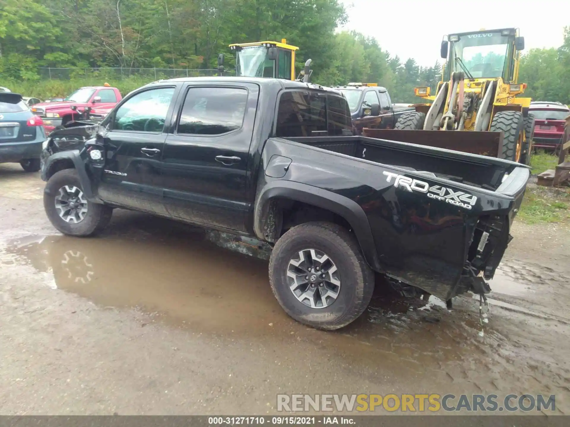 3 Photograph of a damaged car 3TMCZ5AN9MM428078 TOYOTA TACOMA 4WD 2021