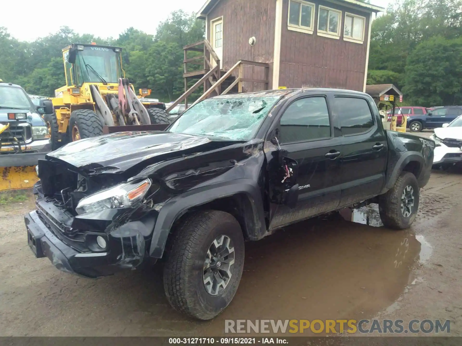 6 Photograph of a damaged car 3TMCZ5AN9MM428078 TOYOTA TACOMA 4WD 2021