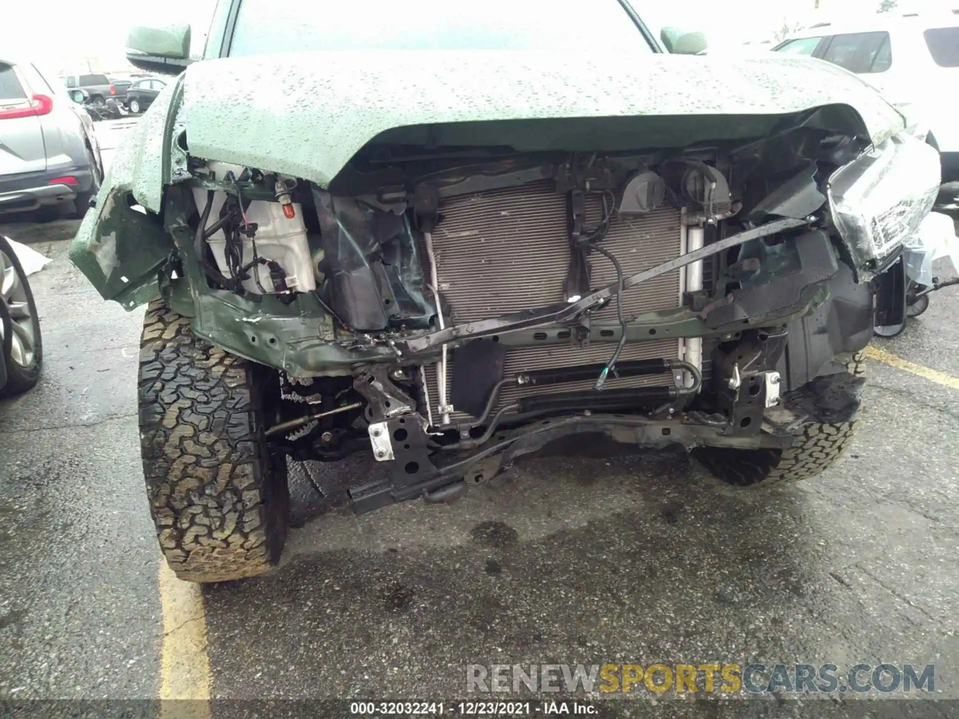 6 Photograph of a damaged car 3TMCZ5AN9MM430185 TOYOTA TACOMA 4WD 2021