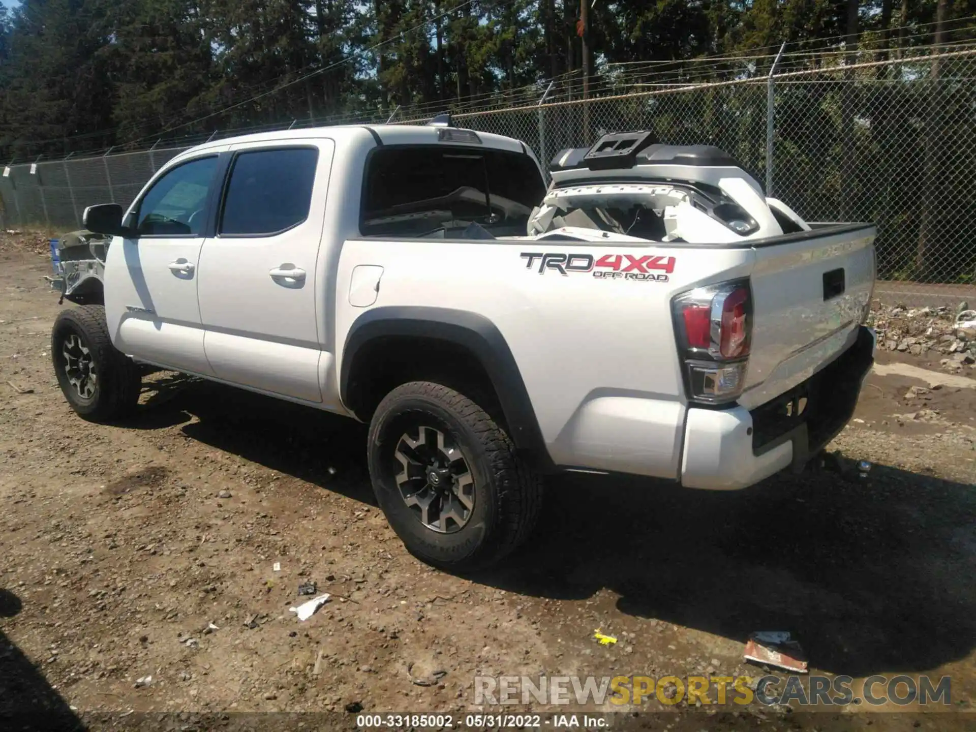 3 Photograph of a damaged car 3TMCZ5AN9MM440523 TOYOTA TACOMA 4WD 2021