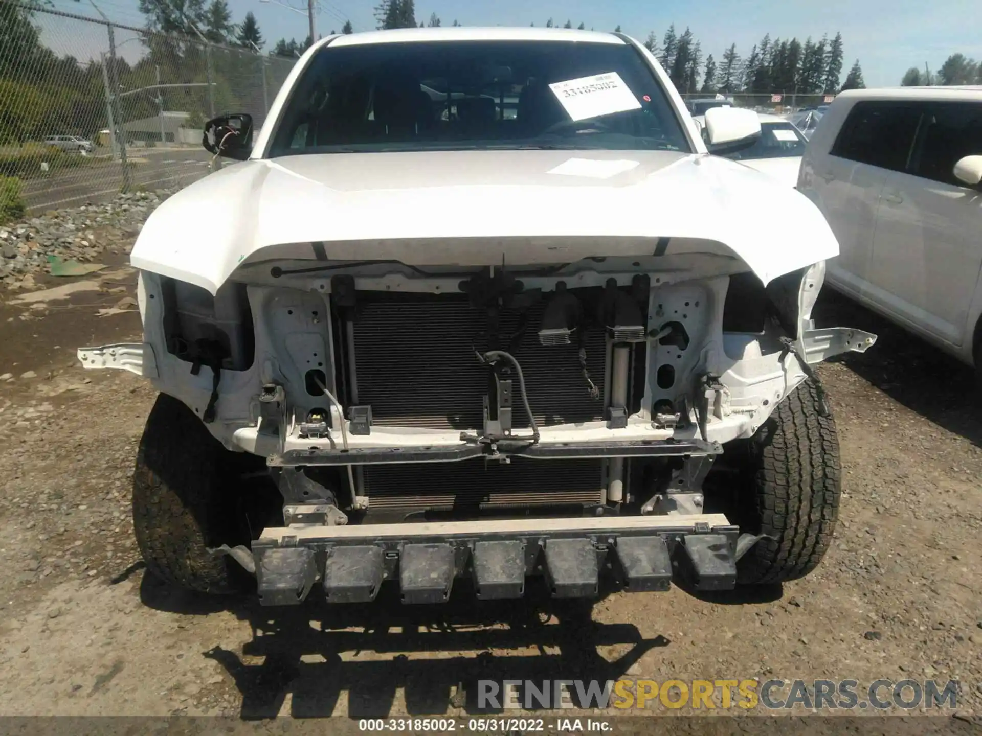 6 Photograph of a damaged car 3TMCZ5AN9MM440523 TOYOTA TACOMA 4WD 2021