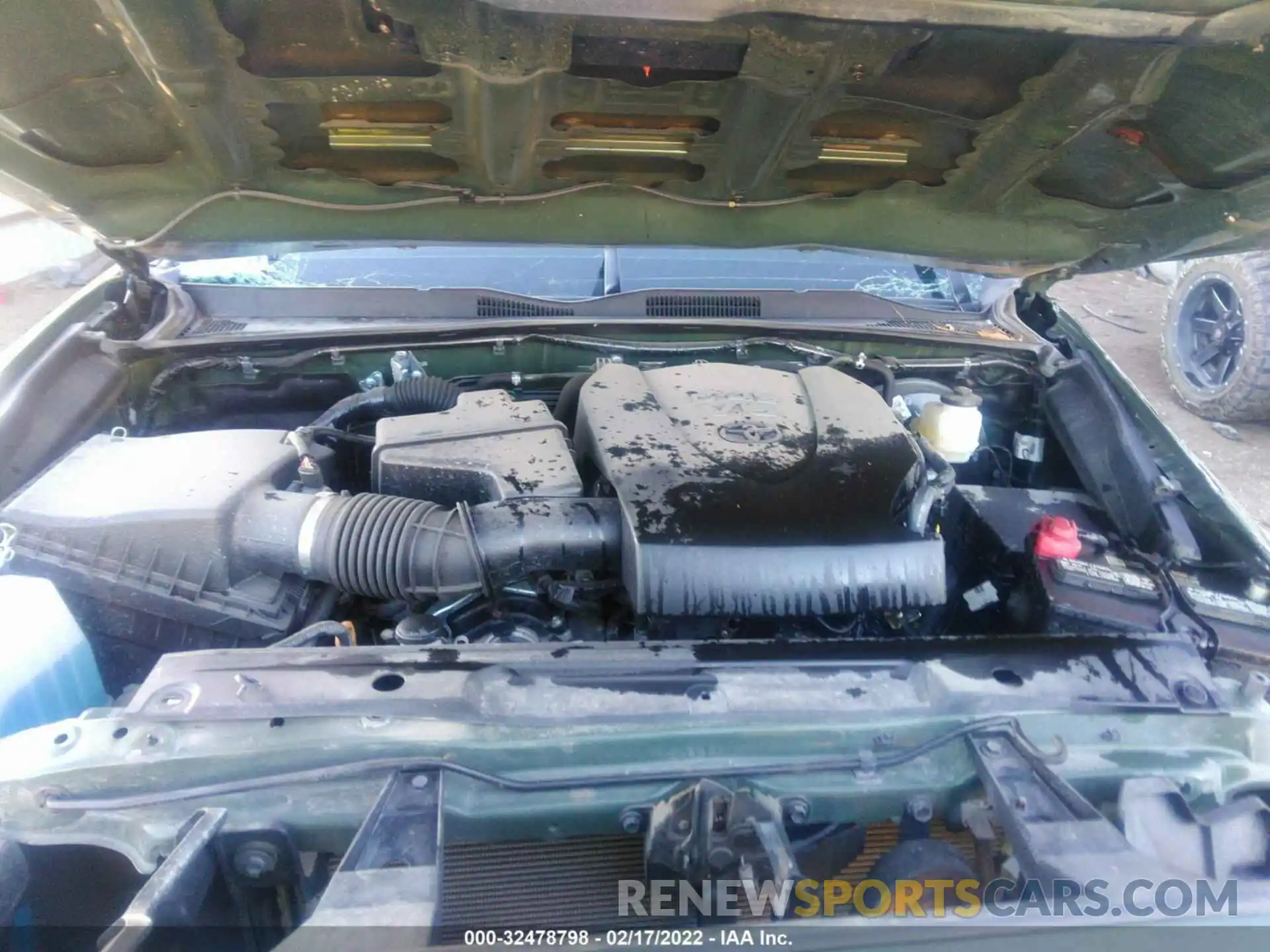 10 Photograph of a damaged car 3TMCZ5ANXMM380610 TOYOTA TACOMA 4WD 2021