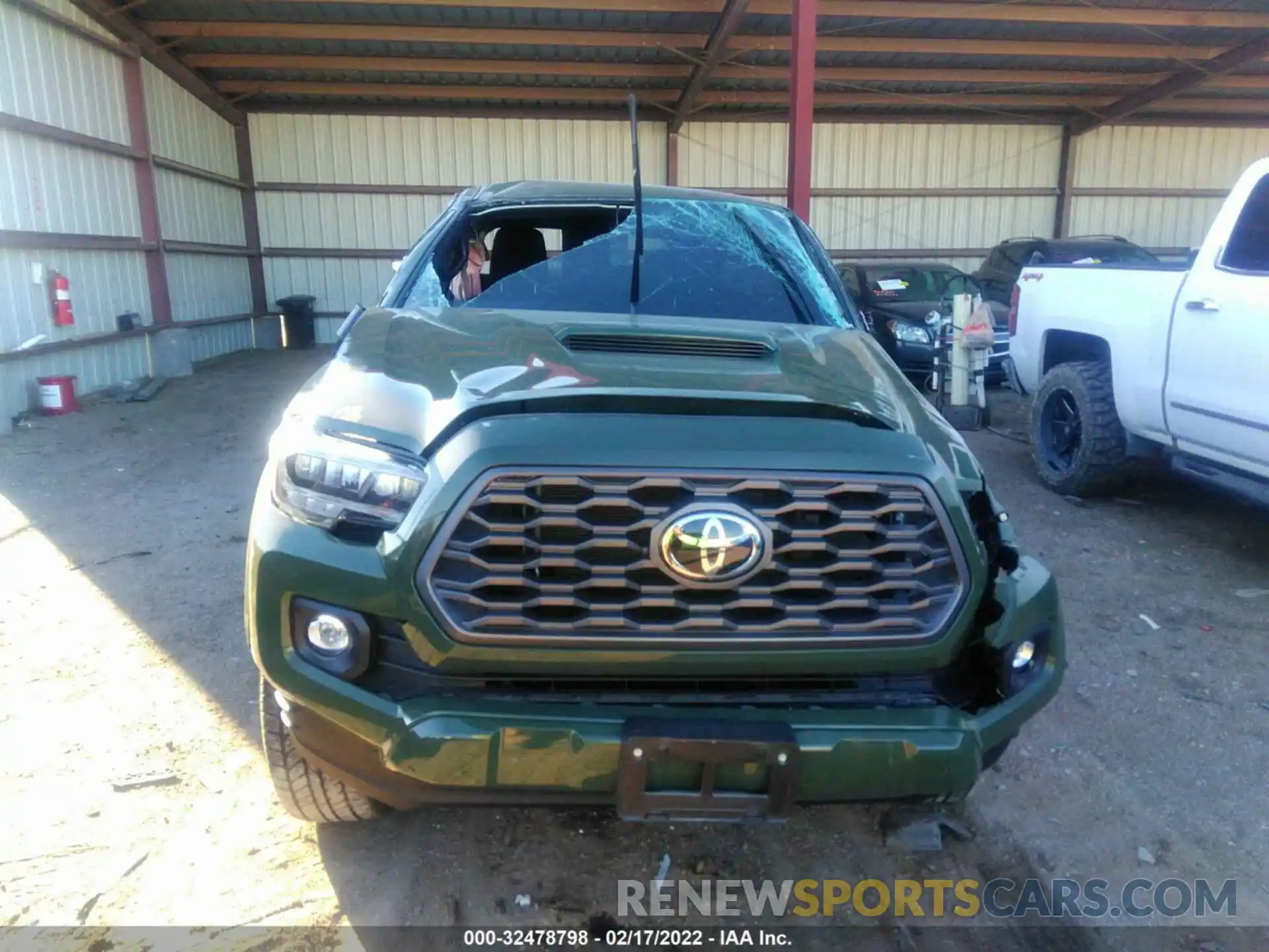 6 Photograph of a damaged car 3TMCZ5ANXMM380610 TOYOTA TACOMA 4WD 2021