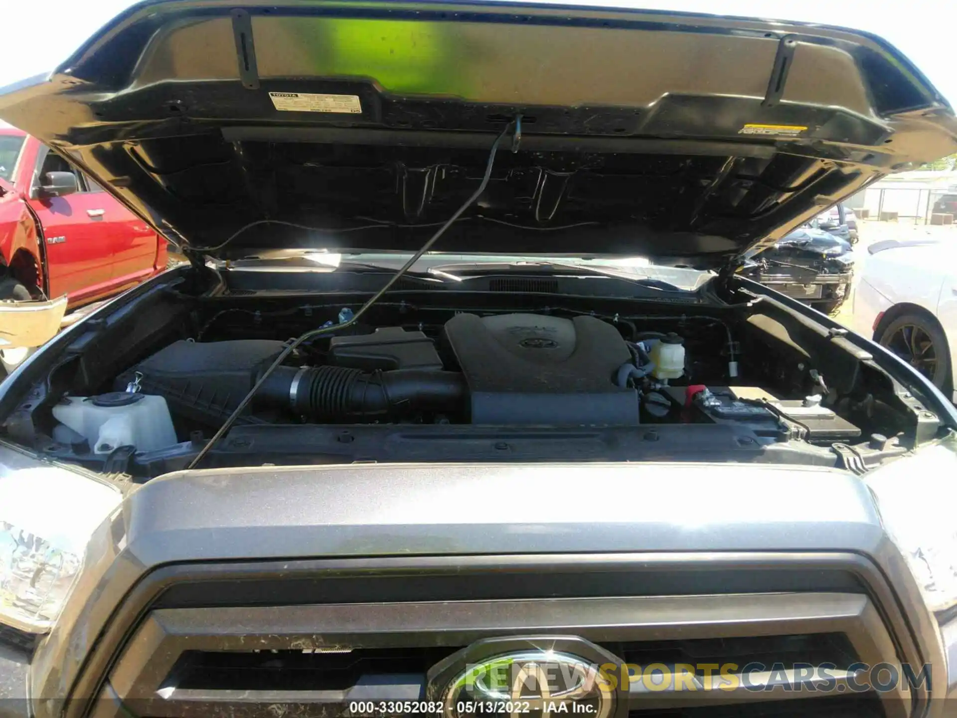 10 Photograph of a damaged car 3TMCZ5ANXMM394913 TOYOTA TACOMA 4WD 2021