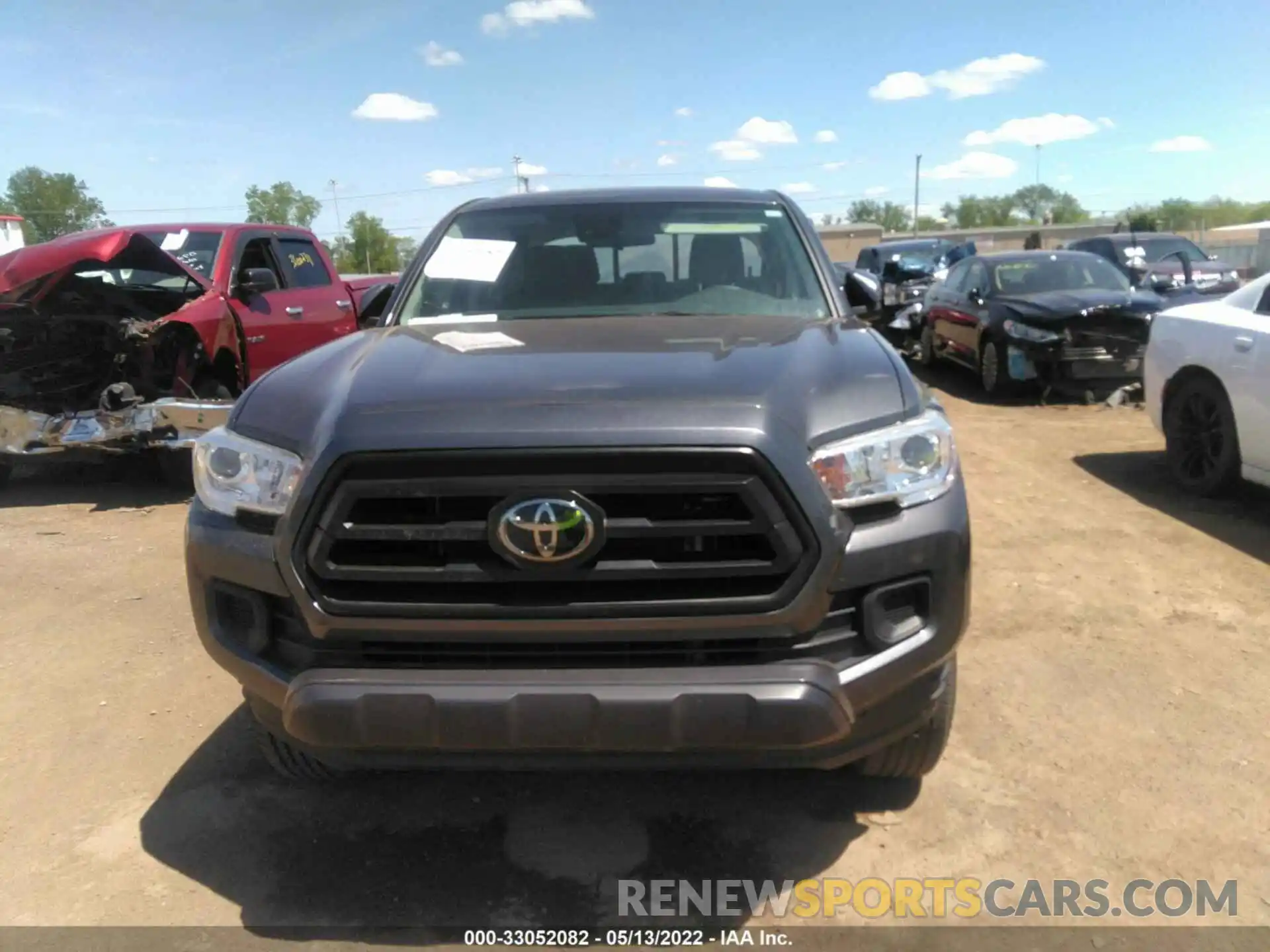 6 Photograph of a damaged car 3TMCZ5ANXMM394913 TOYOTA TACOMA 4WD 2021