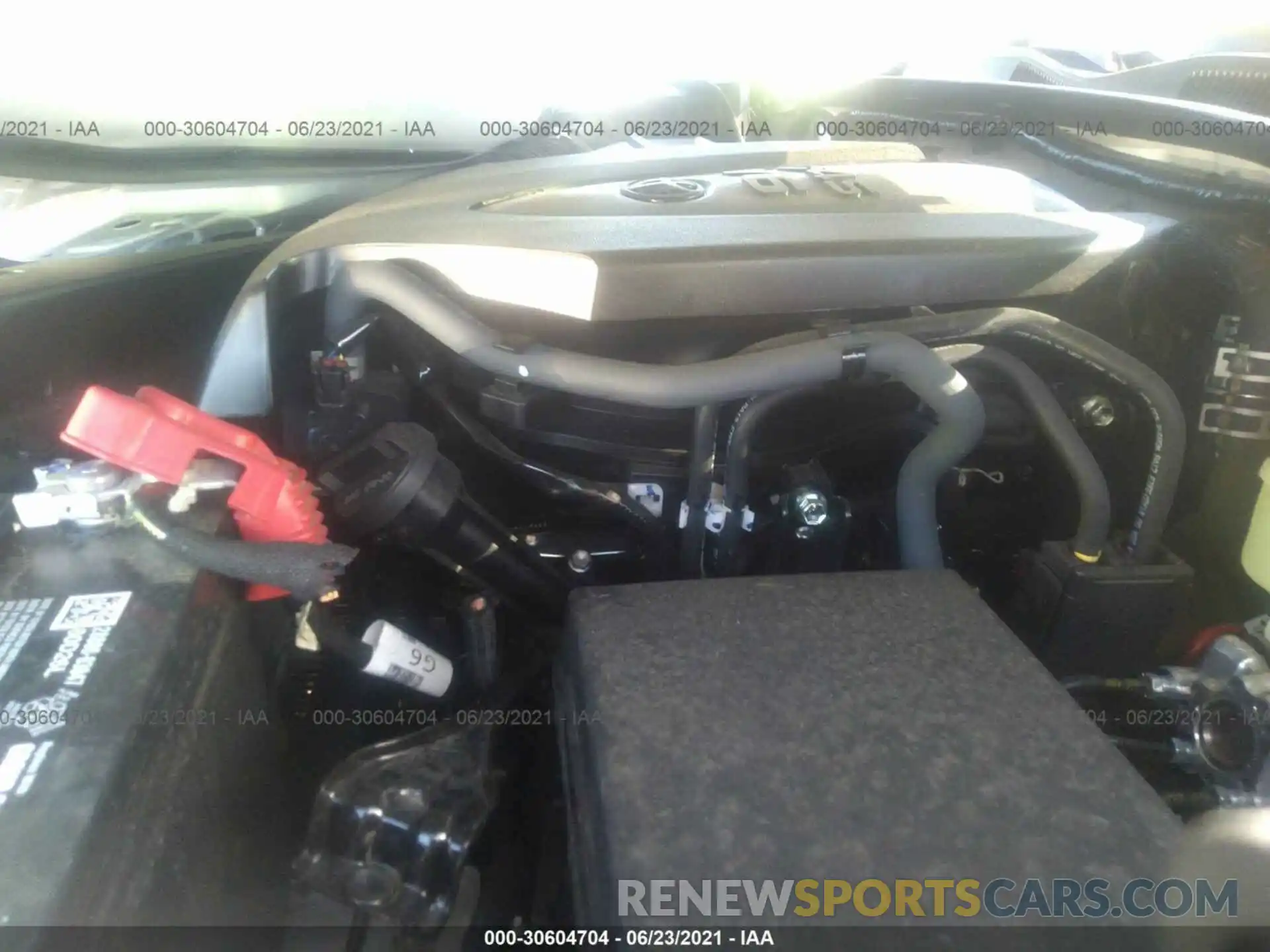 10 Photograph of a damaged car 3TMCZ5ANXMM395978 TOYOTA TACOMA 4WD 2021